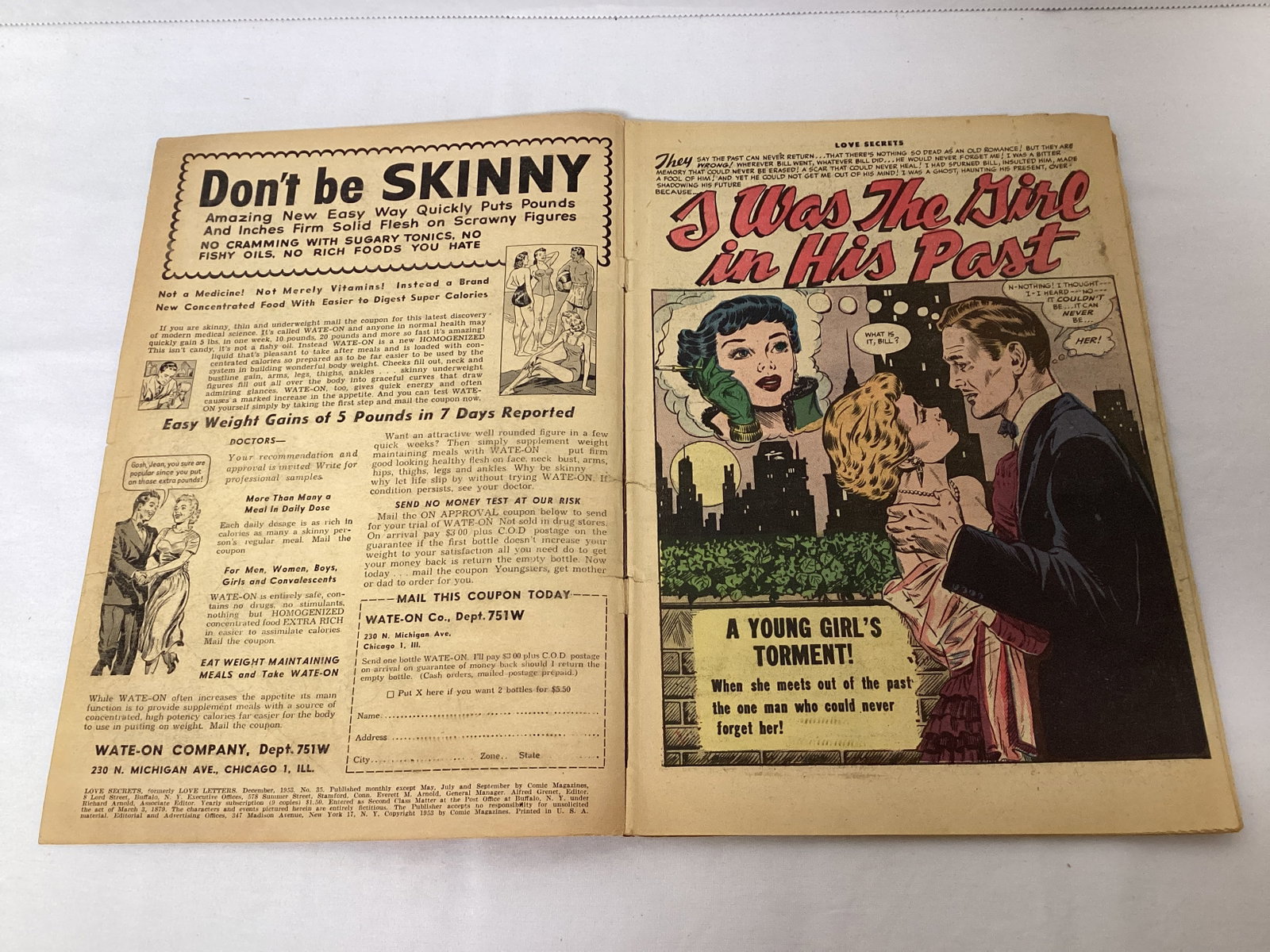 Love Secrets 35 Quality Comic Book - 6