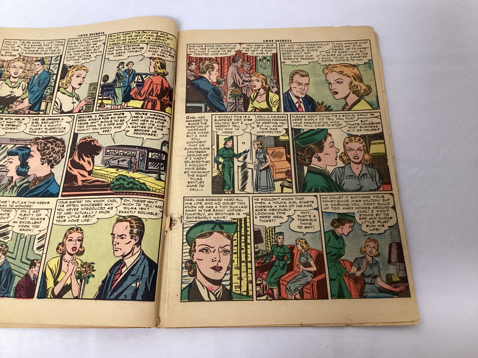Love Secrets 35 Quality Comic Book - 8