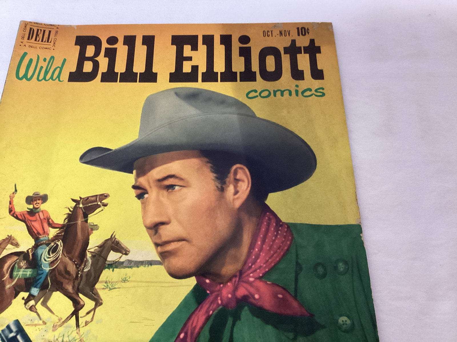 Wild Bill Elliott Comics 7 Dell Comic Book - 3