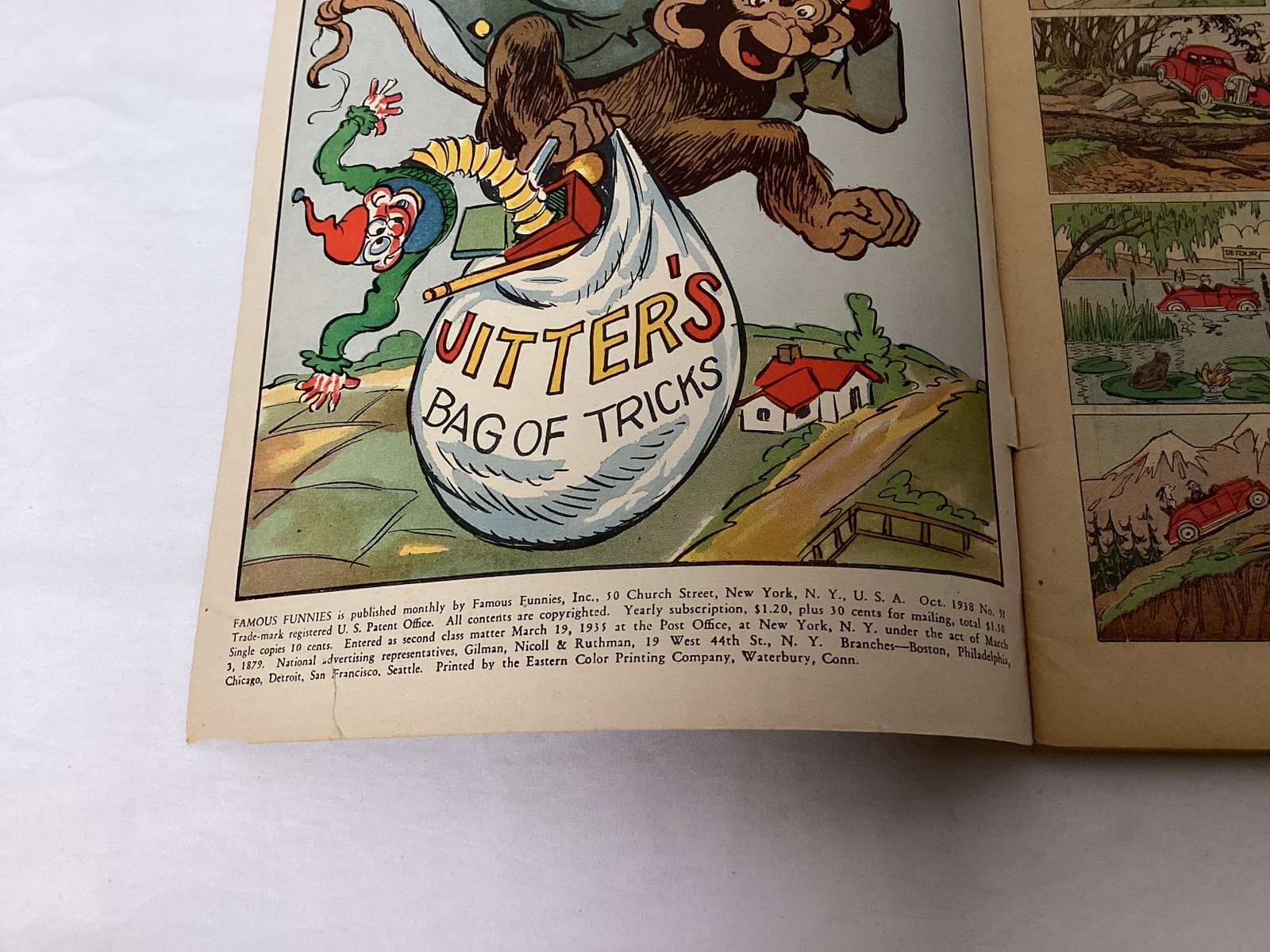 Famous Funnies 51 Comic Book - 7