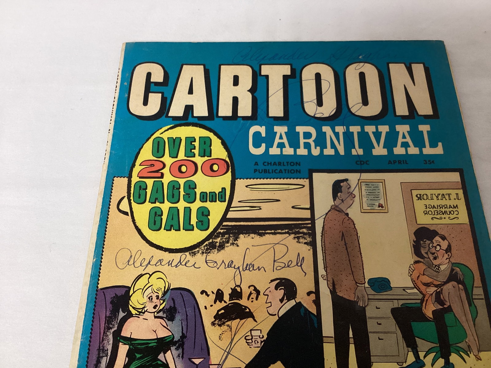 Cartoon Carnival 21 Charlton Comic Book - 2