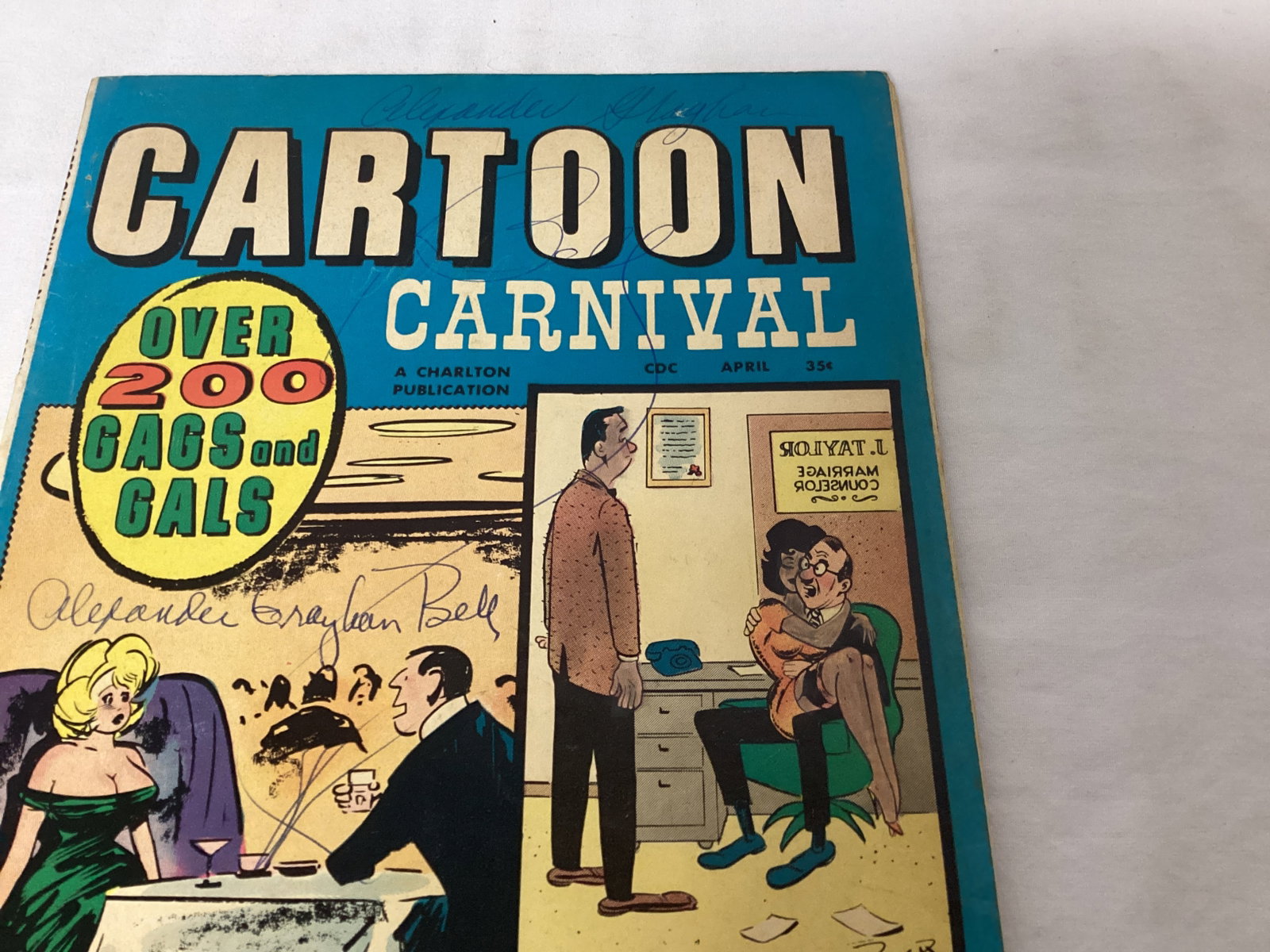 Cartoon Carnival 21 Charlton Comic Book - 3