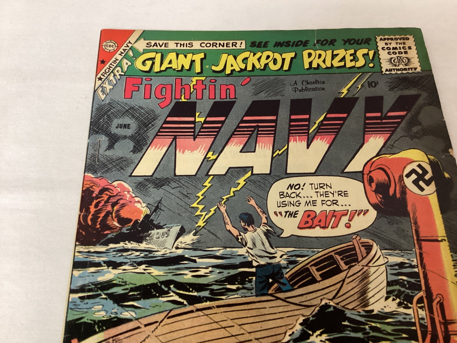 Fightin' Navy 87 Charlton Comic Book - 2