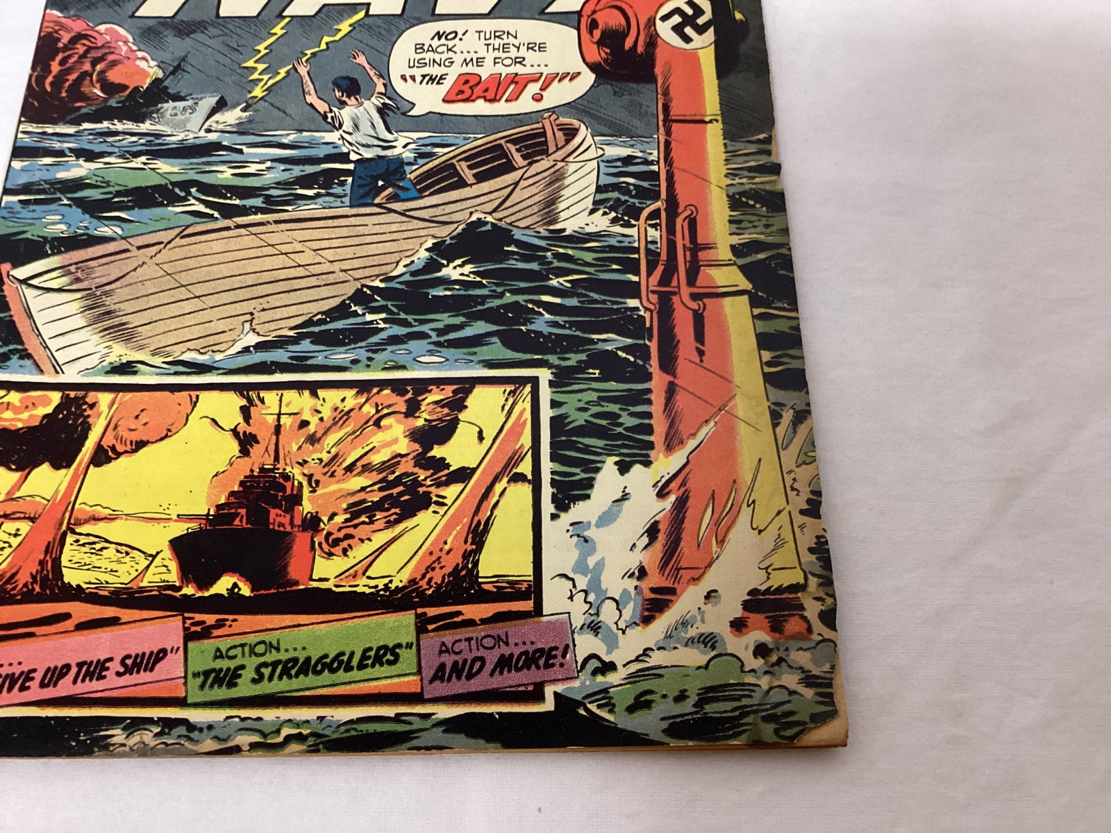 Fightin' Navy 87 Charlton Comic Book - 5