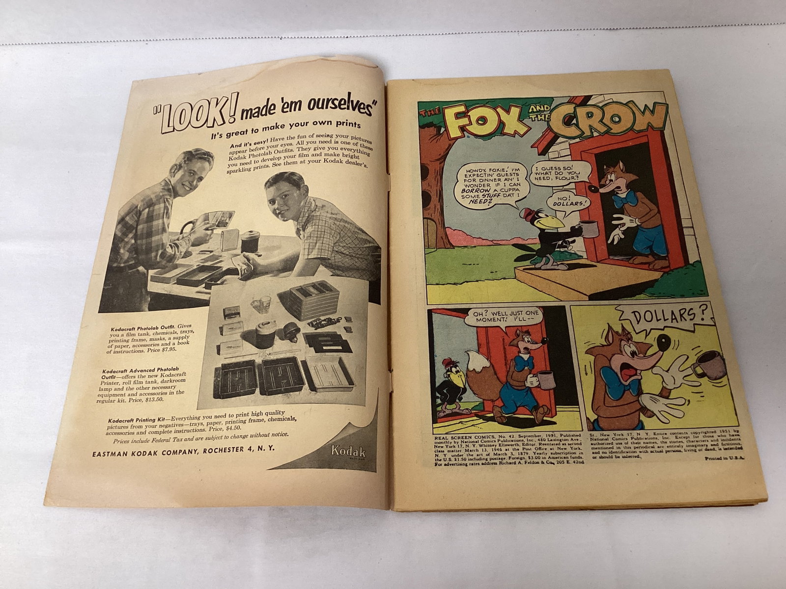 Real Screen Comics 42 DC Comic Book - 6