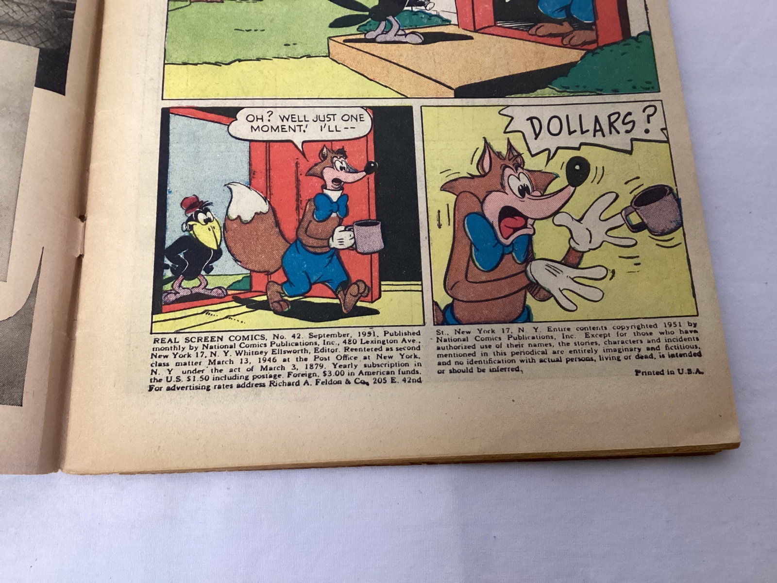 Real Screen Comics 42 DC Comic Book - 7