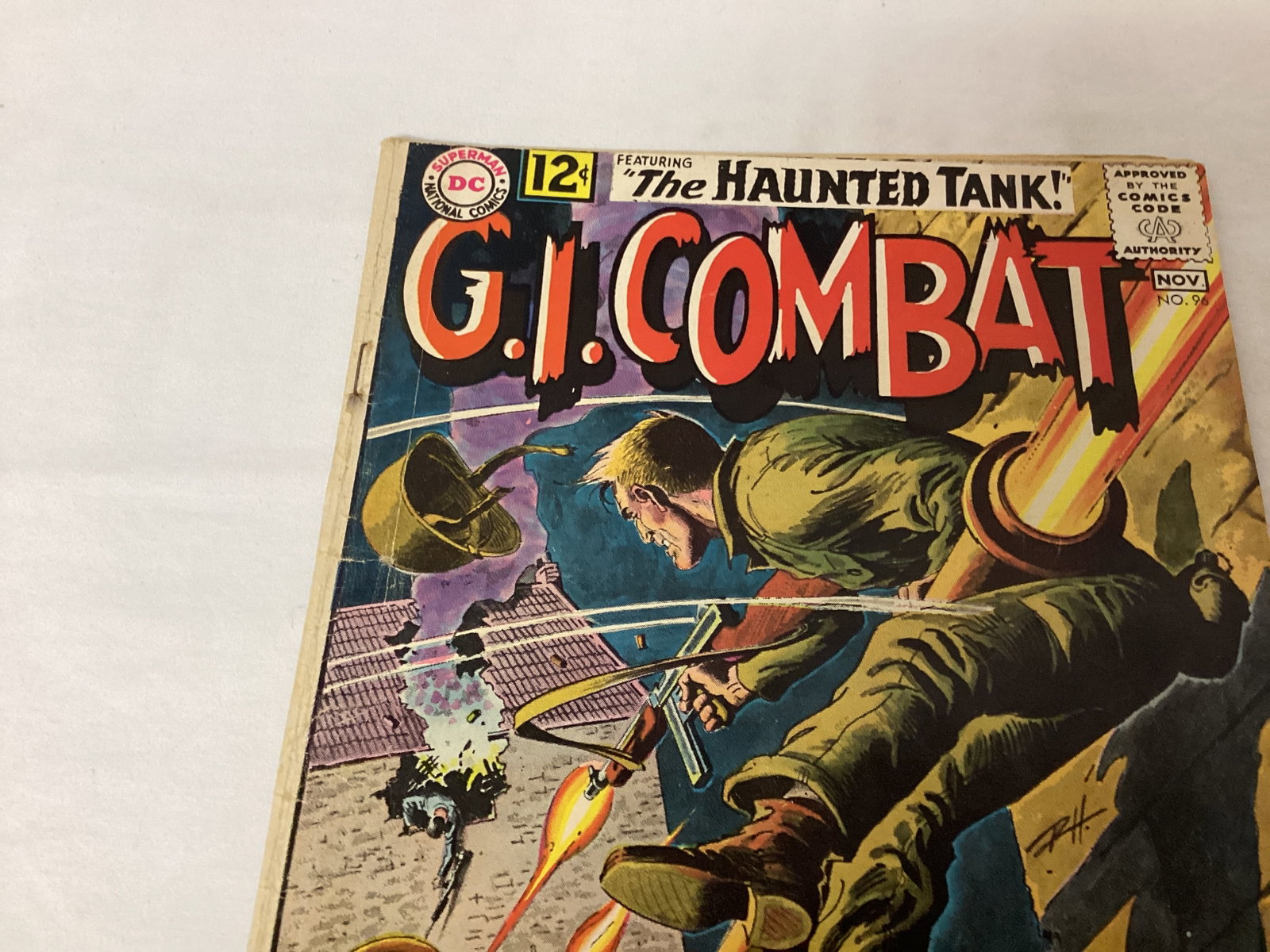 GI Combat 96 DC Comic Book - 2