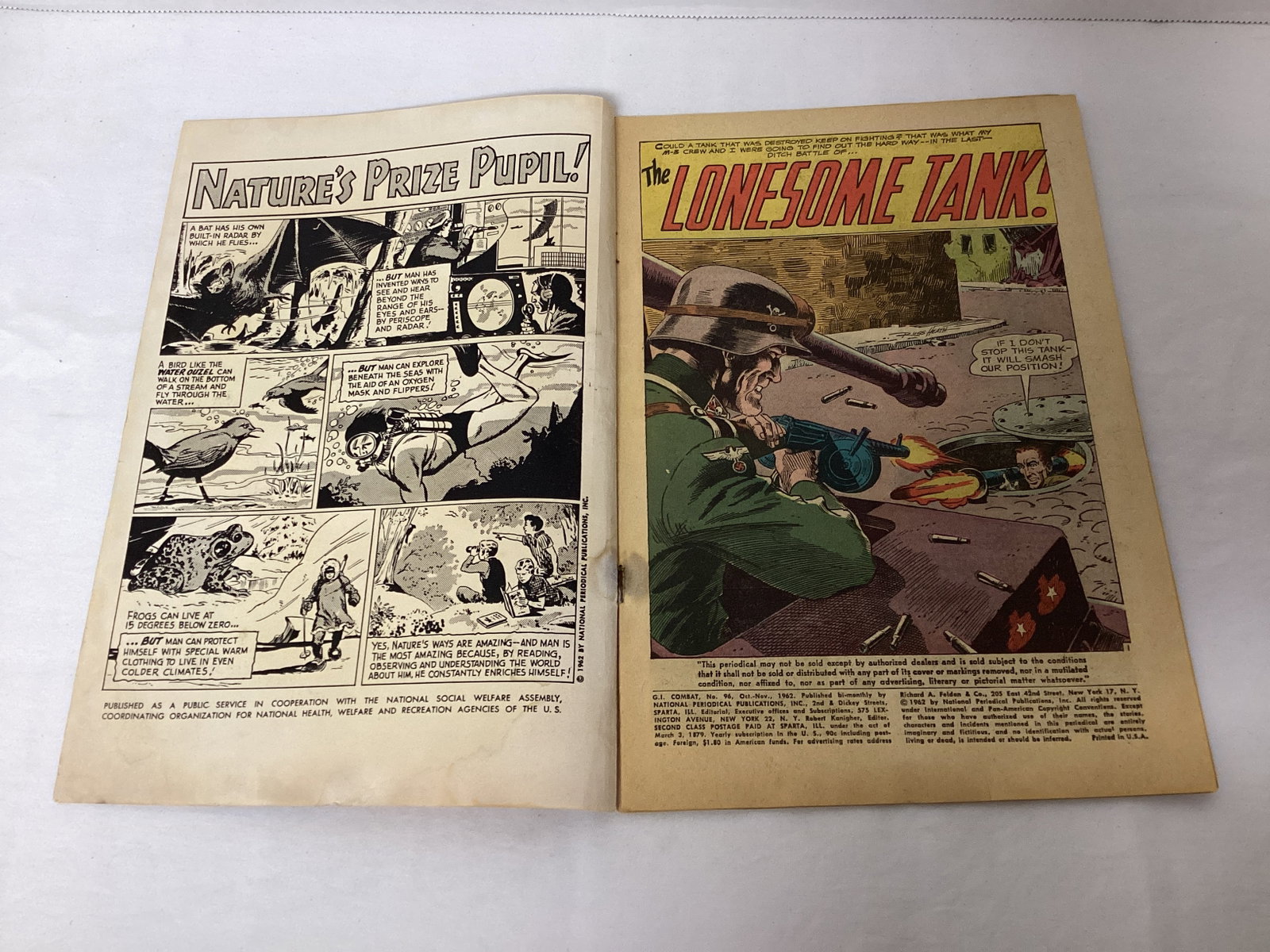 GI Combat 96 DC Comic Book - 6