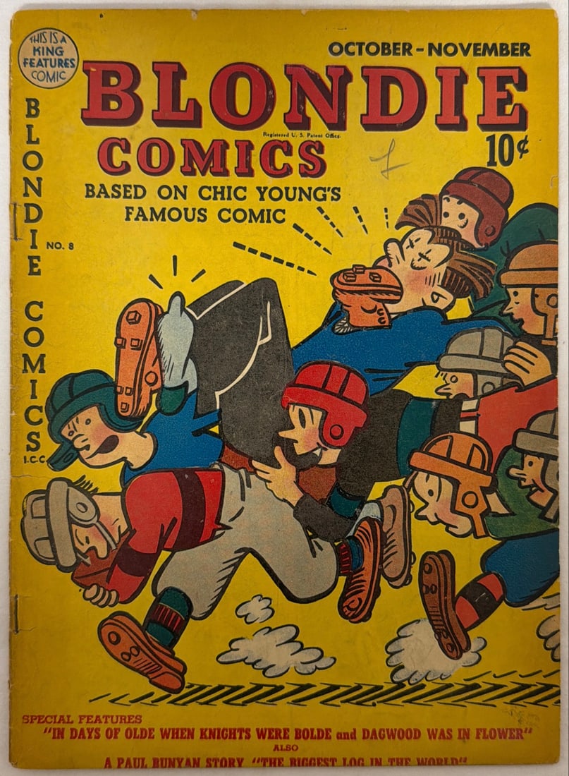 Blondie Comics 8 King Comic Book: 1948, please preview and see all photos for condition