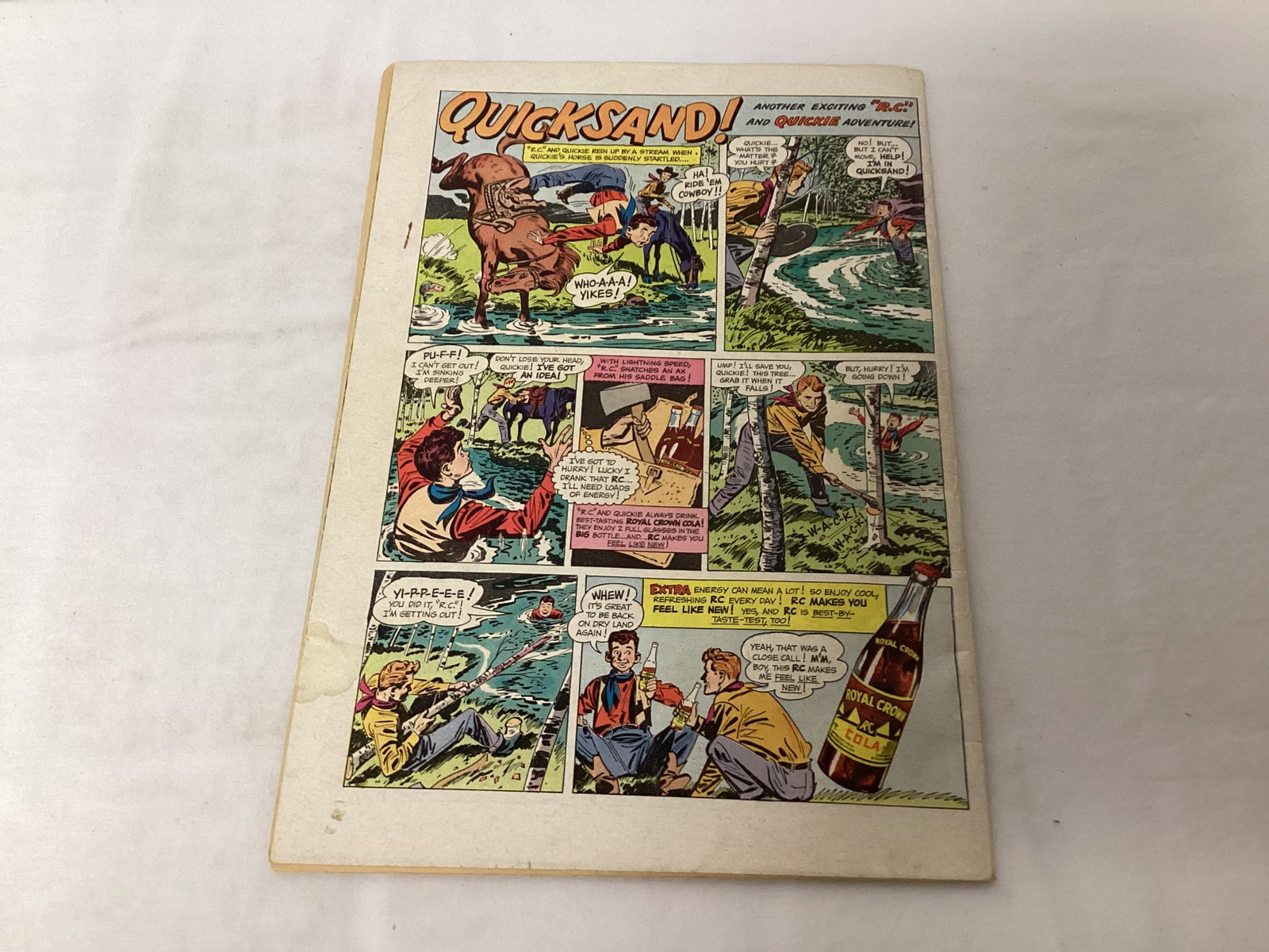 Rocky Lane Western 17 Fawcett Comic Book - 8
