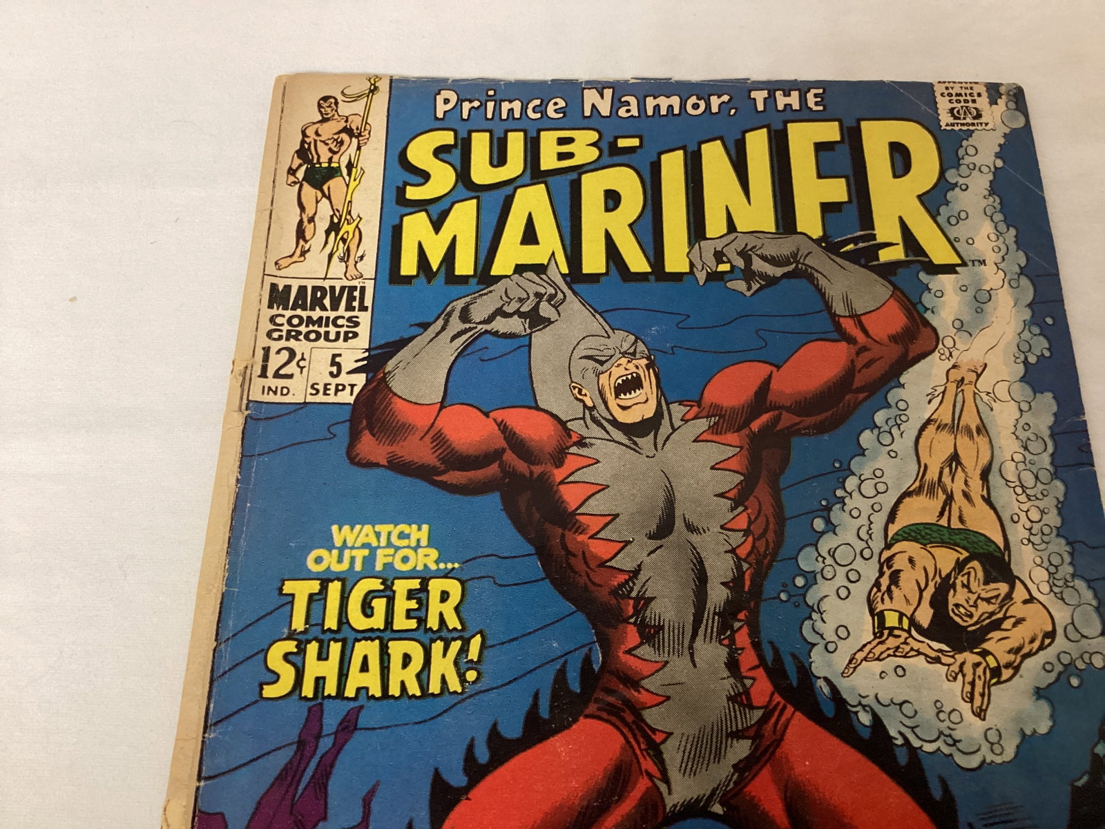 Submariner 5 Marvel Comic Book - 2