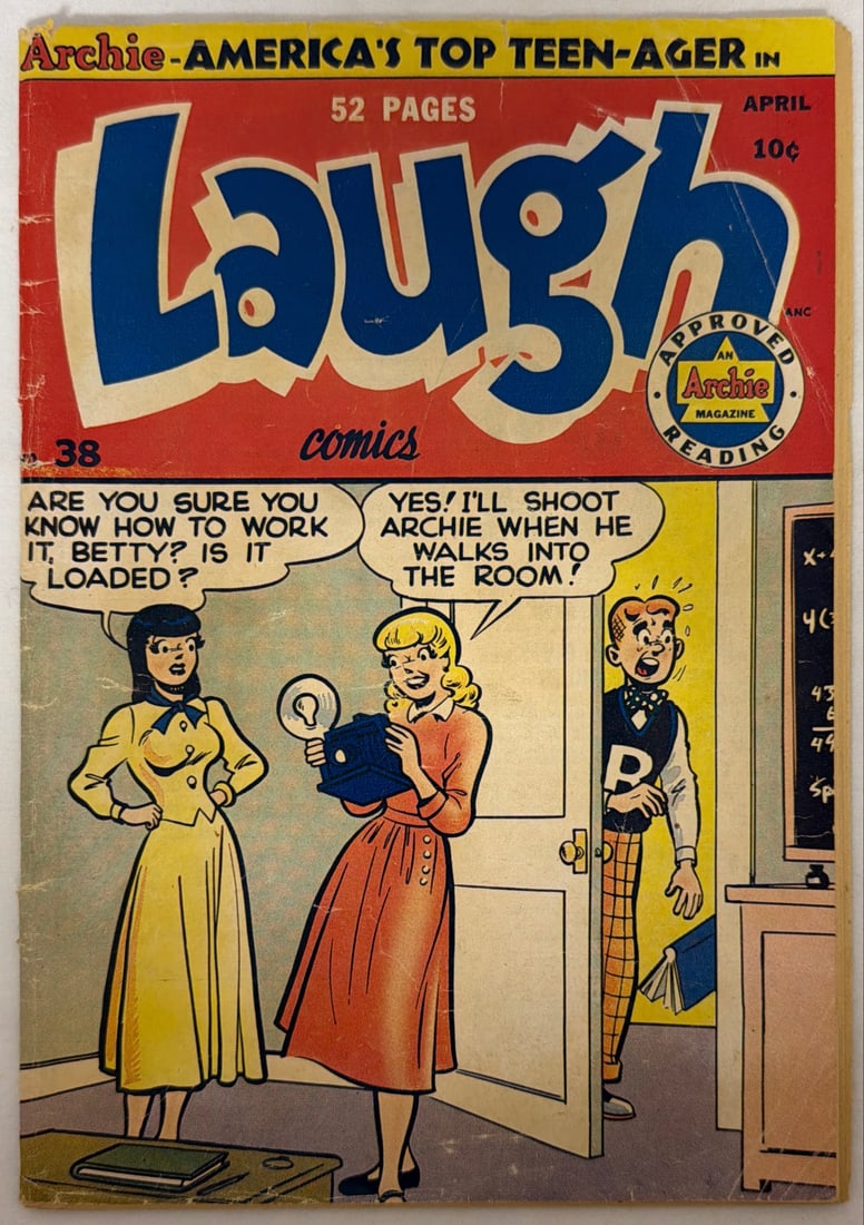 Laugh Comics 38 Archie Comic Book (1 of 8)