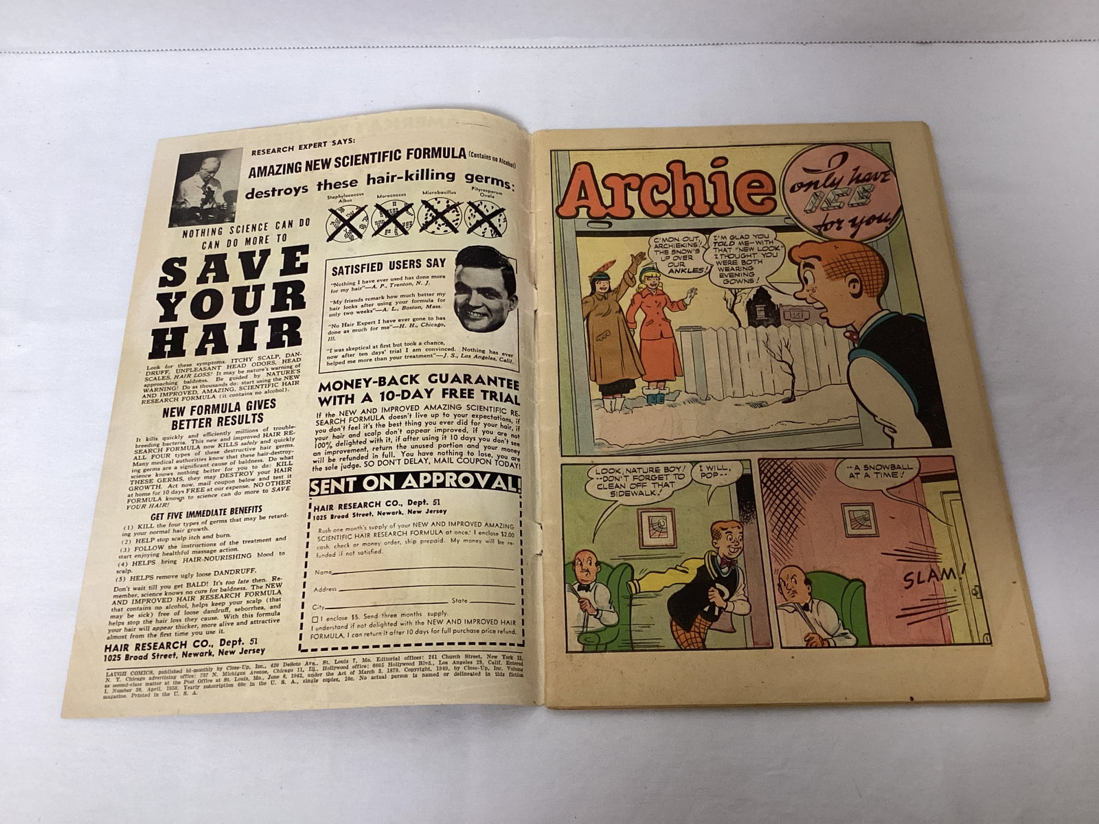 Laugh Comics 38 Archie Comic Book - 6