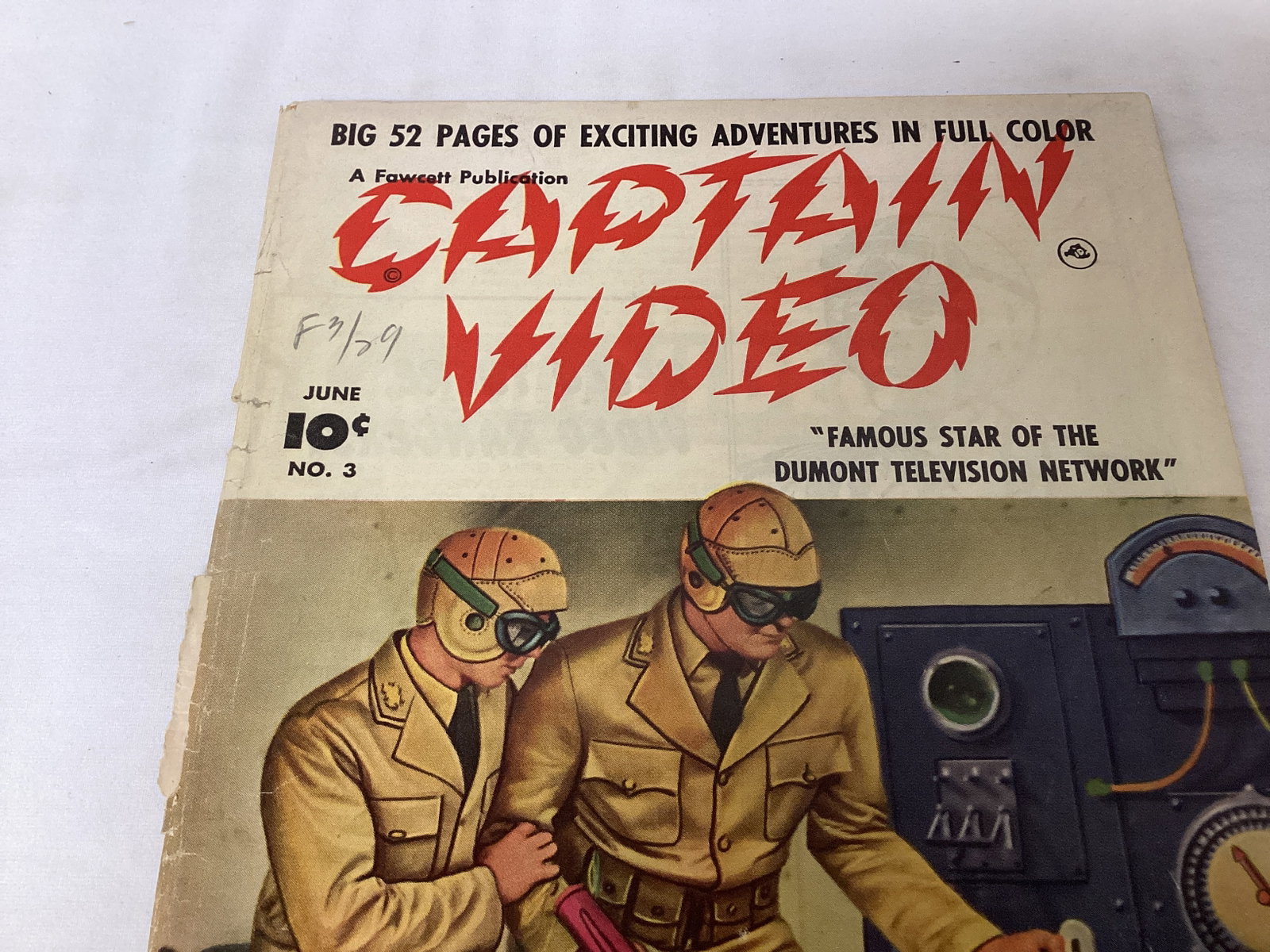 Captain Video 3 Fawcett Comic Book - 2