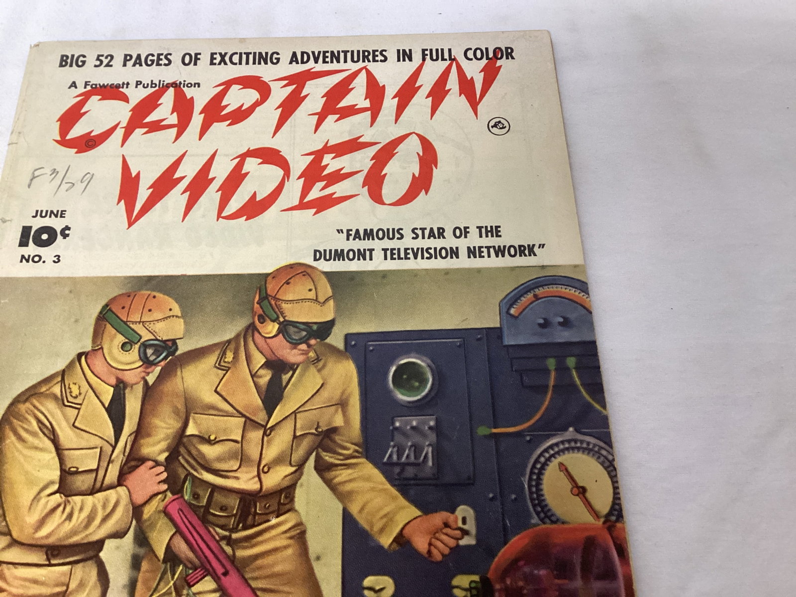 Captain Video 3 Fawcett Comic Book - 3