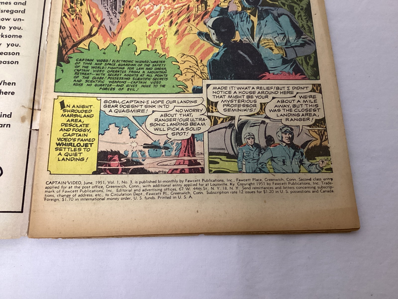Captain Video 3 Fawcett Comic Book - 7