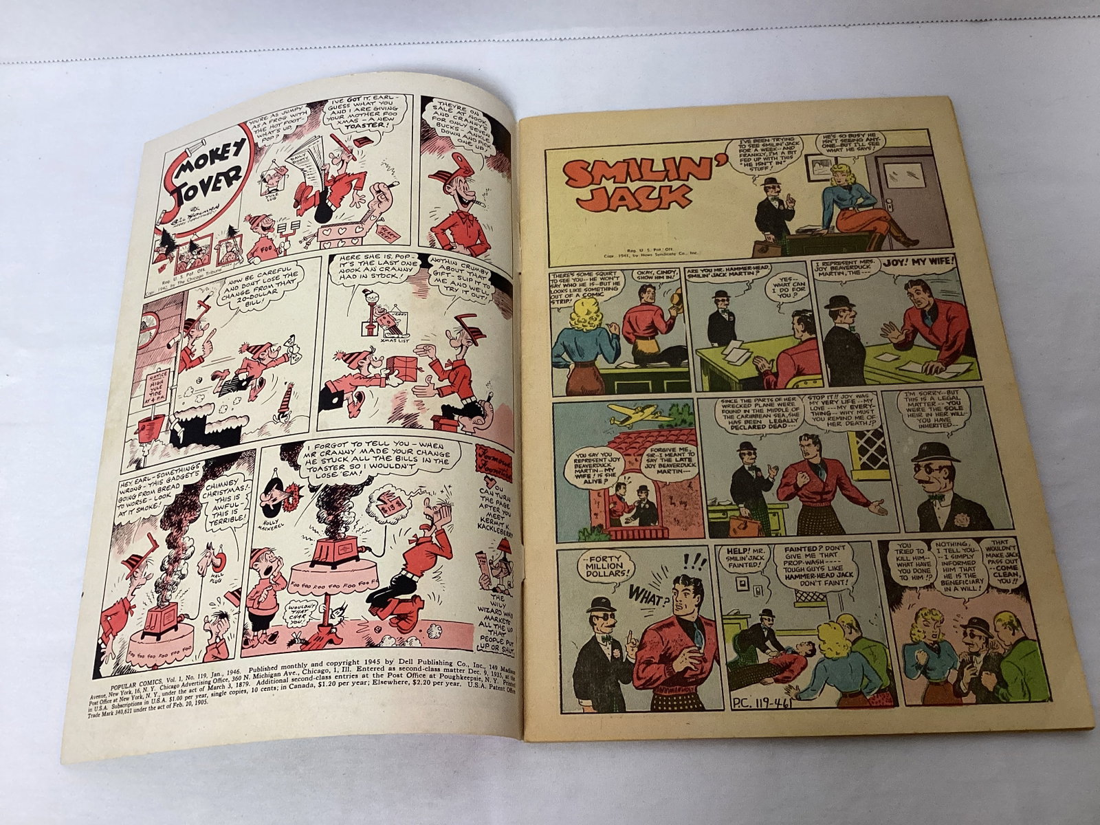 Popular Comics 119 Dell Comic Book - 6