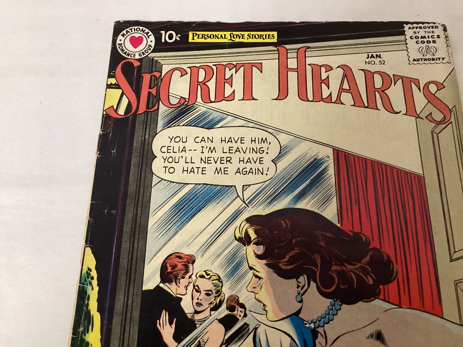 Secret Hearts 52 DC Comic Book - 2