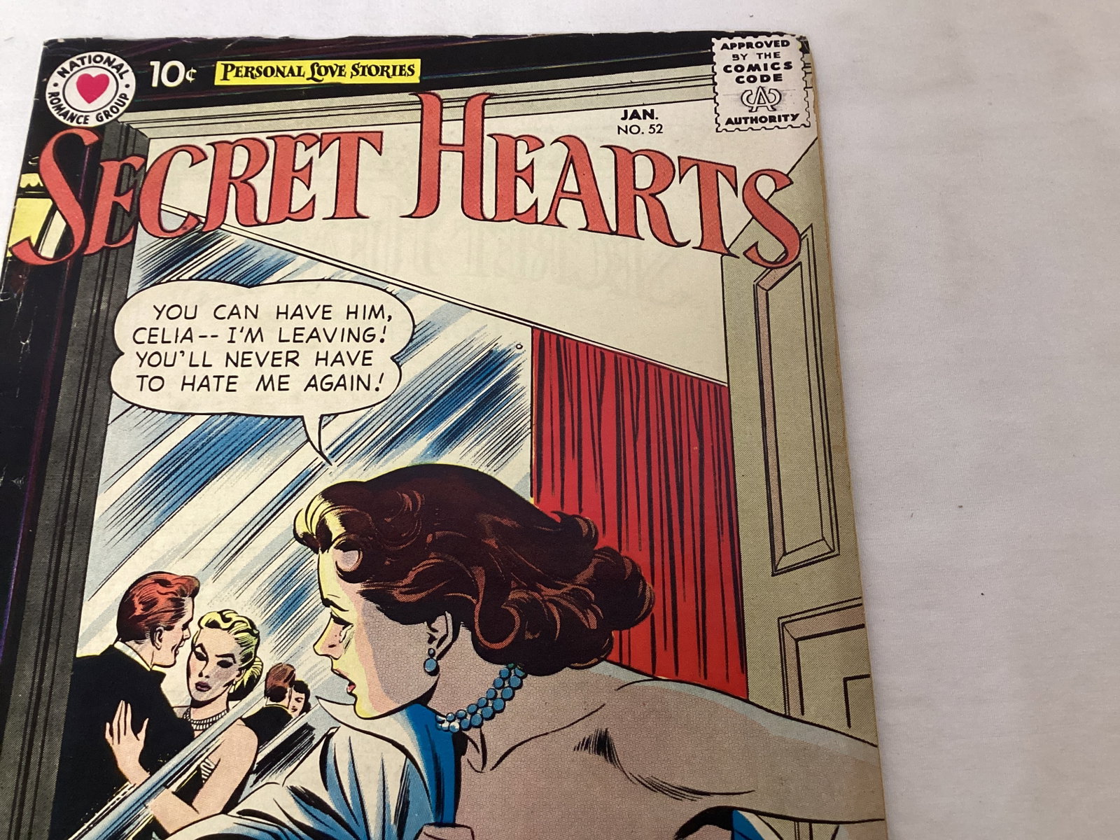 Secret Hearts 52 DC Comic Book - 3