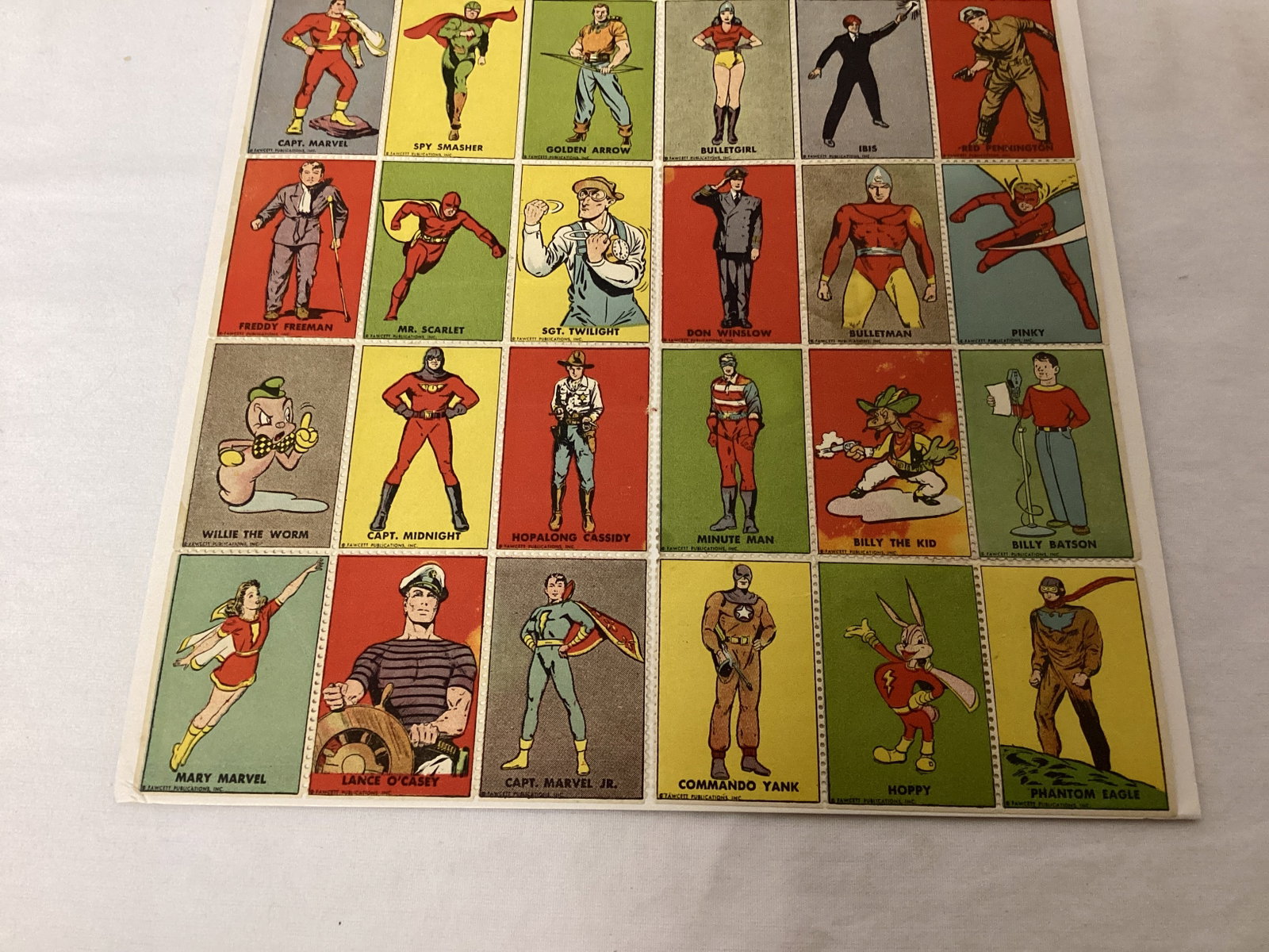 Comic Hero Stamps - 3