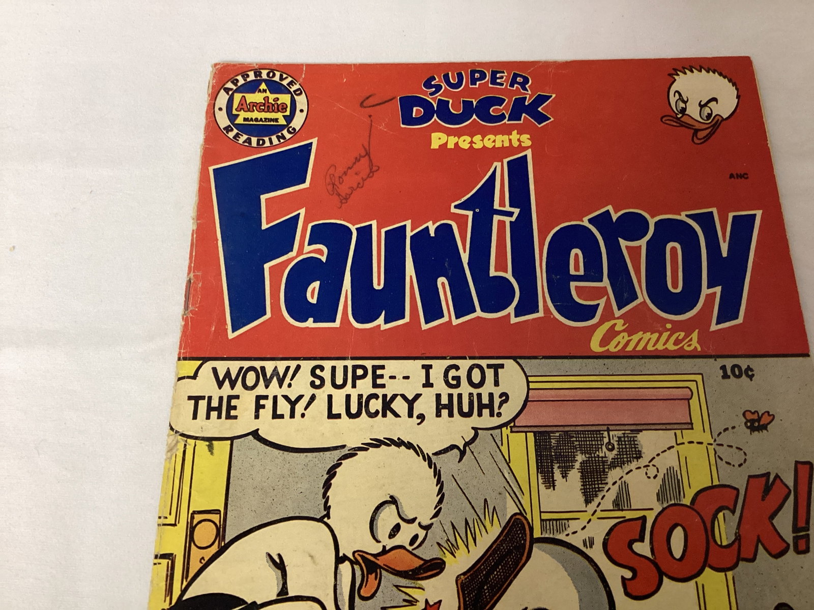 Super Duck Presents Fauntleroy Comics 1 Archie Comic Book - 2