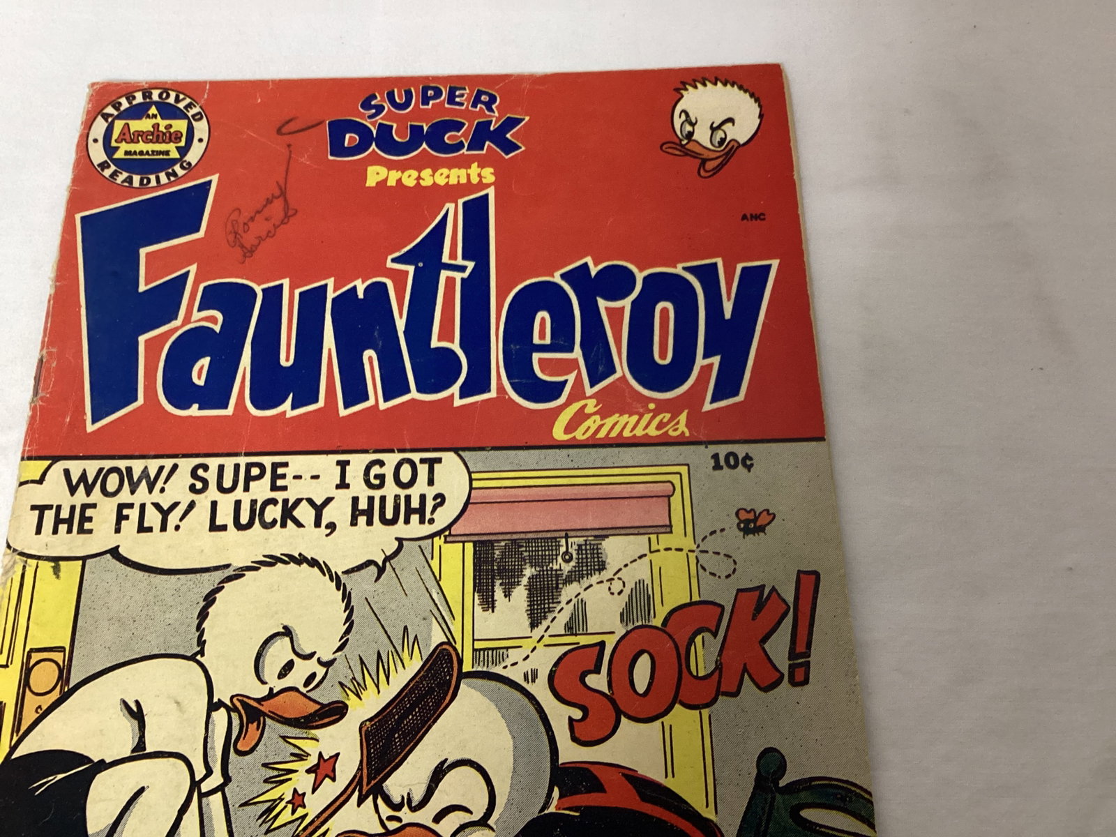 Super Duck Presents Fauntleroy Comics 1 Archie Comic Book - 3