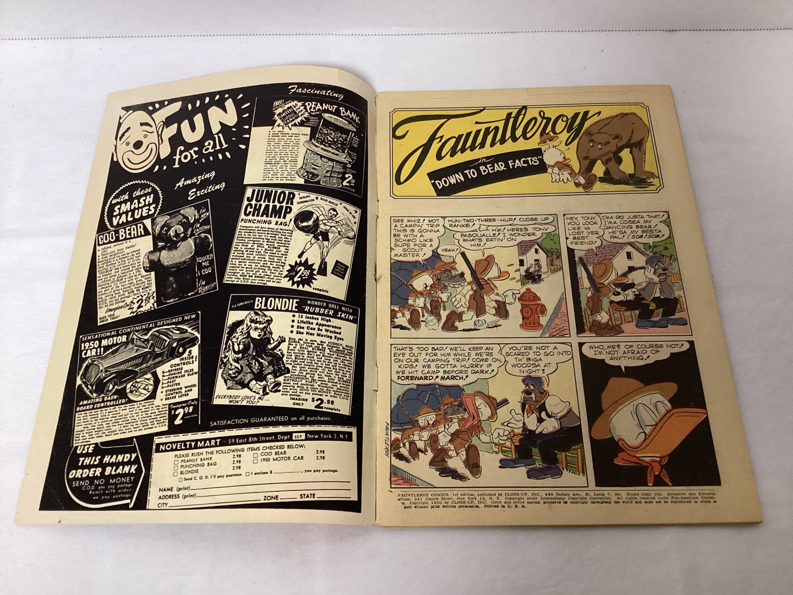 Super Duck Presents Fauntleroy Comics 1 Archie Comic Book - 6
