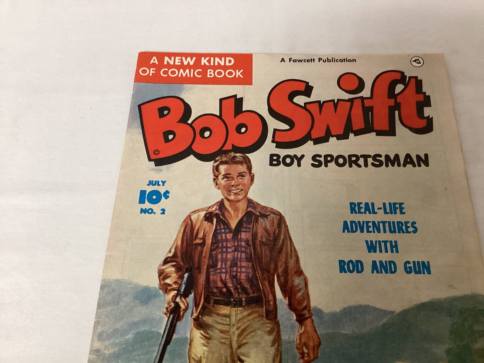 Bob Swift Boy Sportsman 2 Fawcett Comic Book - 2