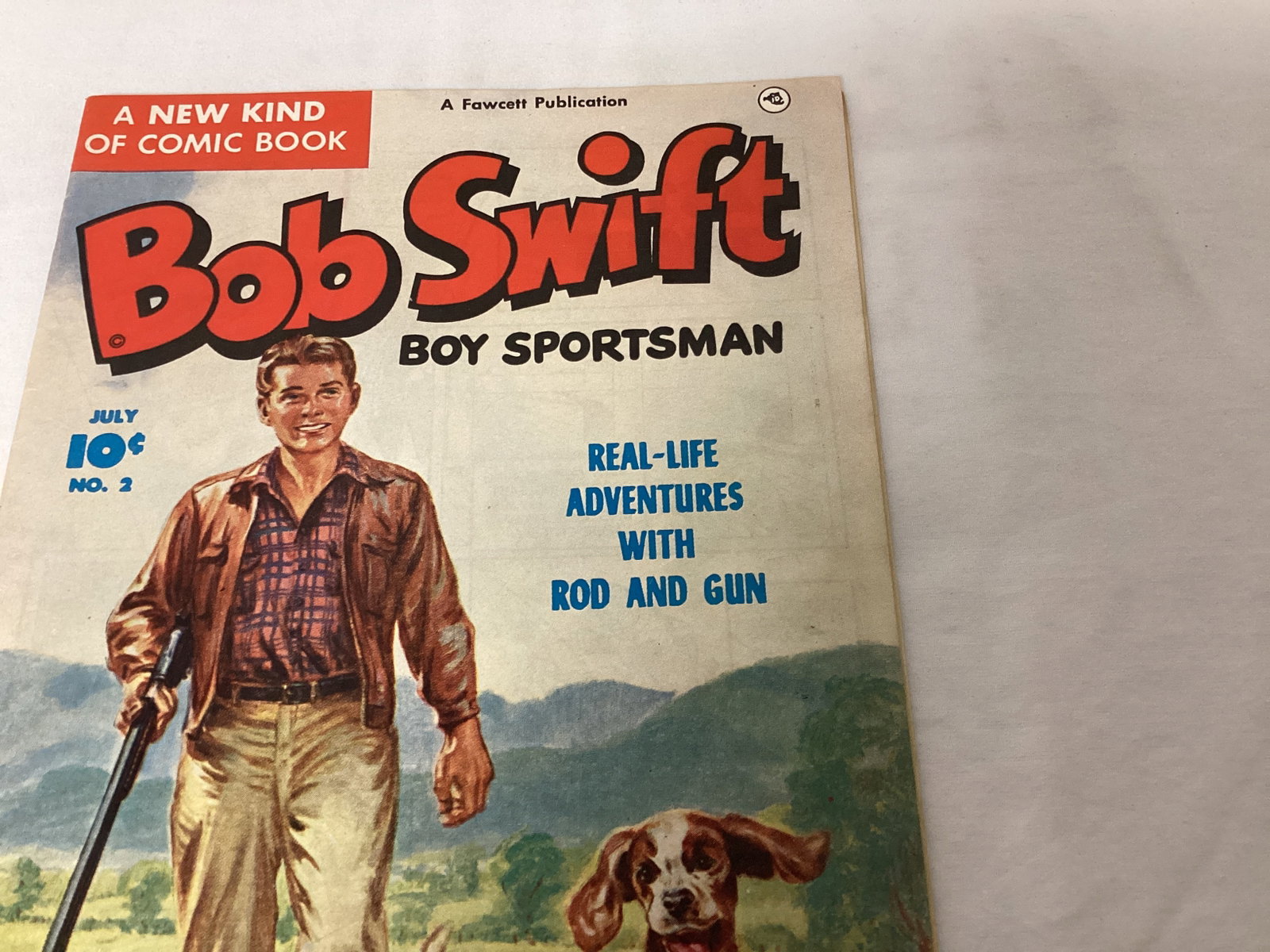 Bob Swift Boy Sportsman 2 Fawcett Comic Book - 3