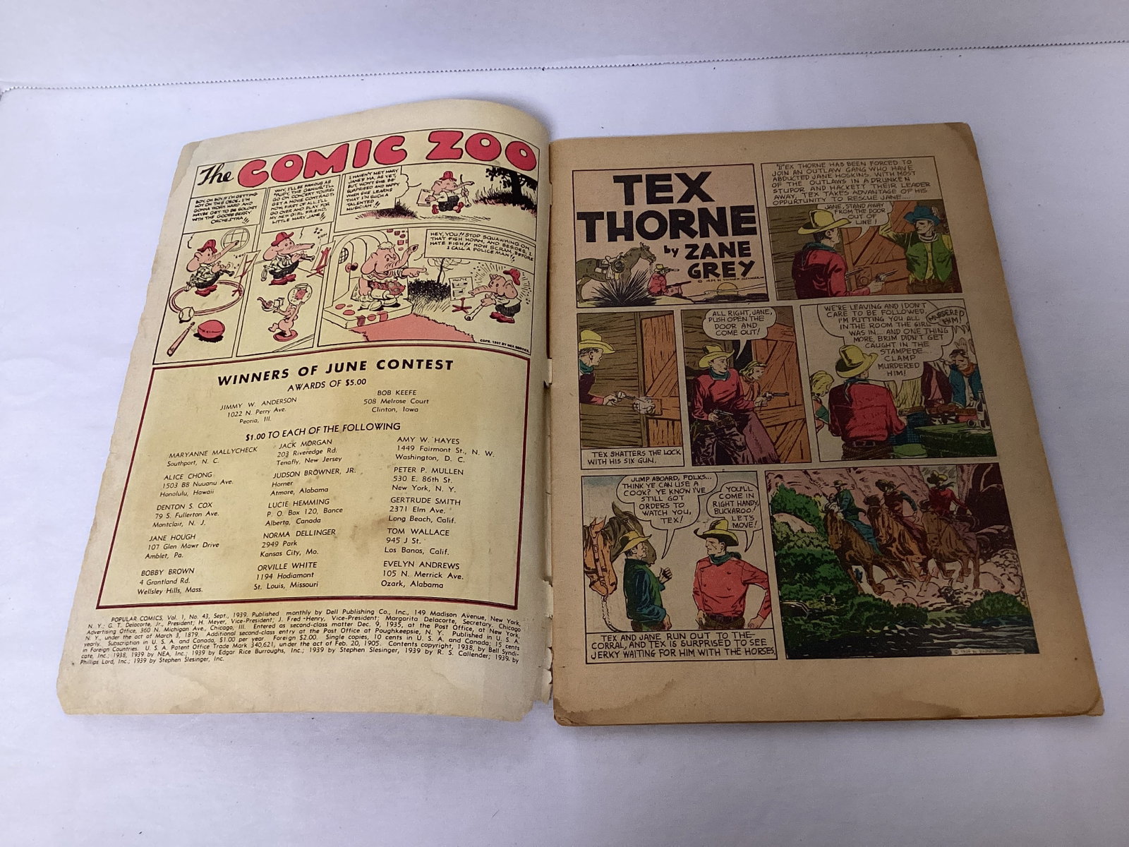 Popular Comics 43 Dell Comic Book - 6