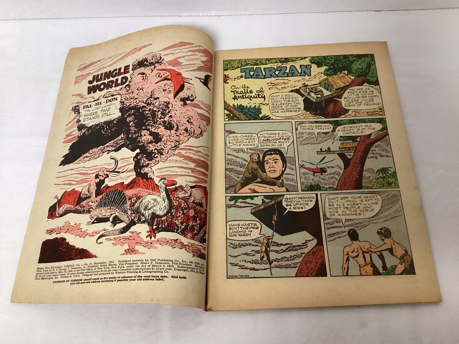 Tarzan 24 Dell Comic Book - 6