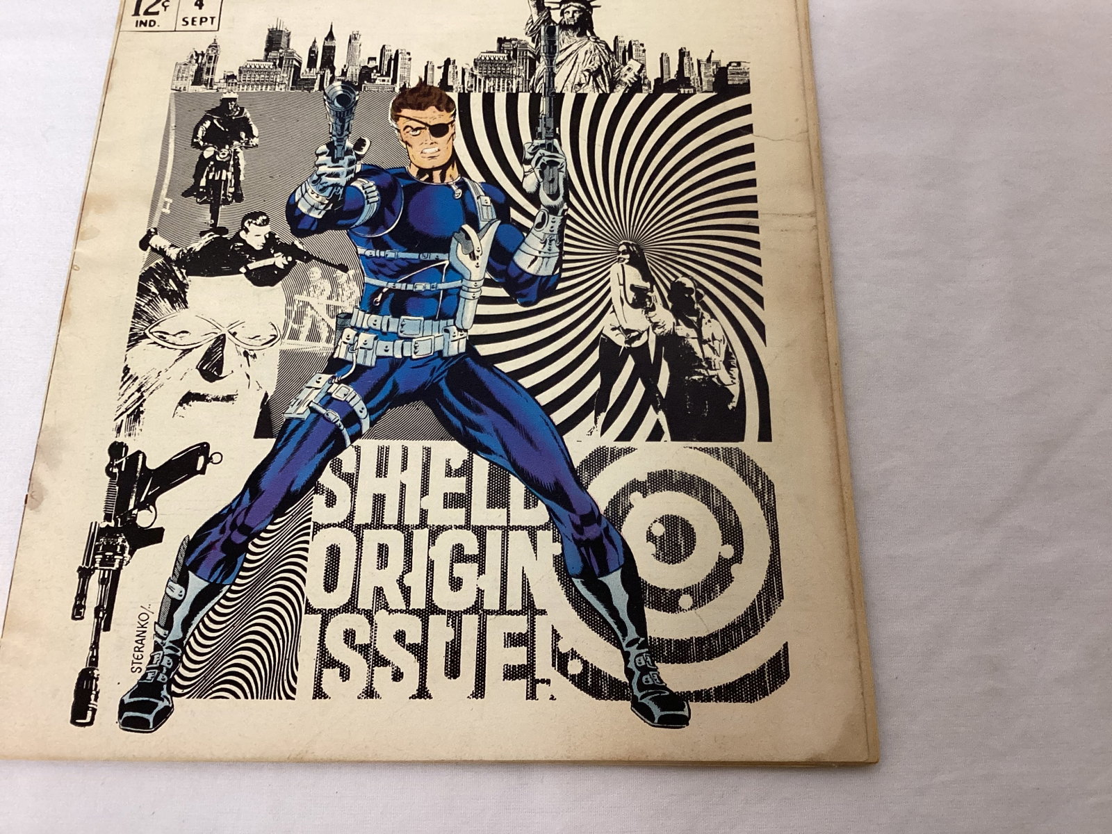 Nick Fury, Agent of Shield 4 Marvel Comic Book - 5