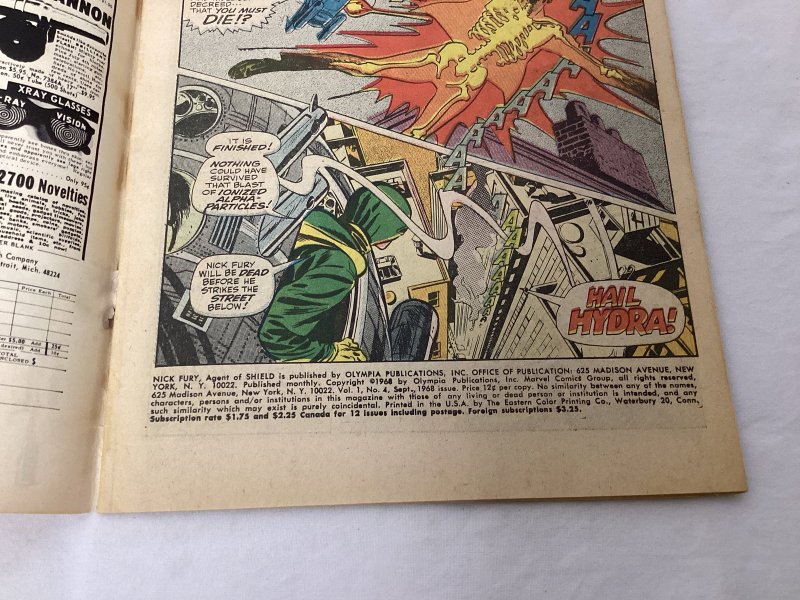 Nick Fury, Agent of Shield 4 Marvel Comic Book - 7