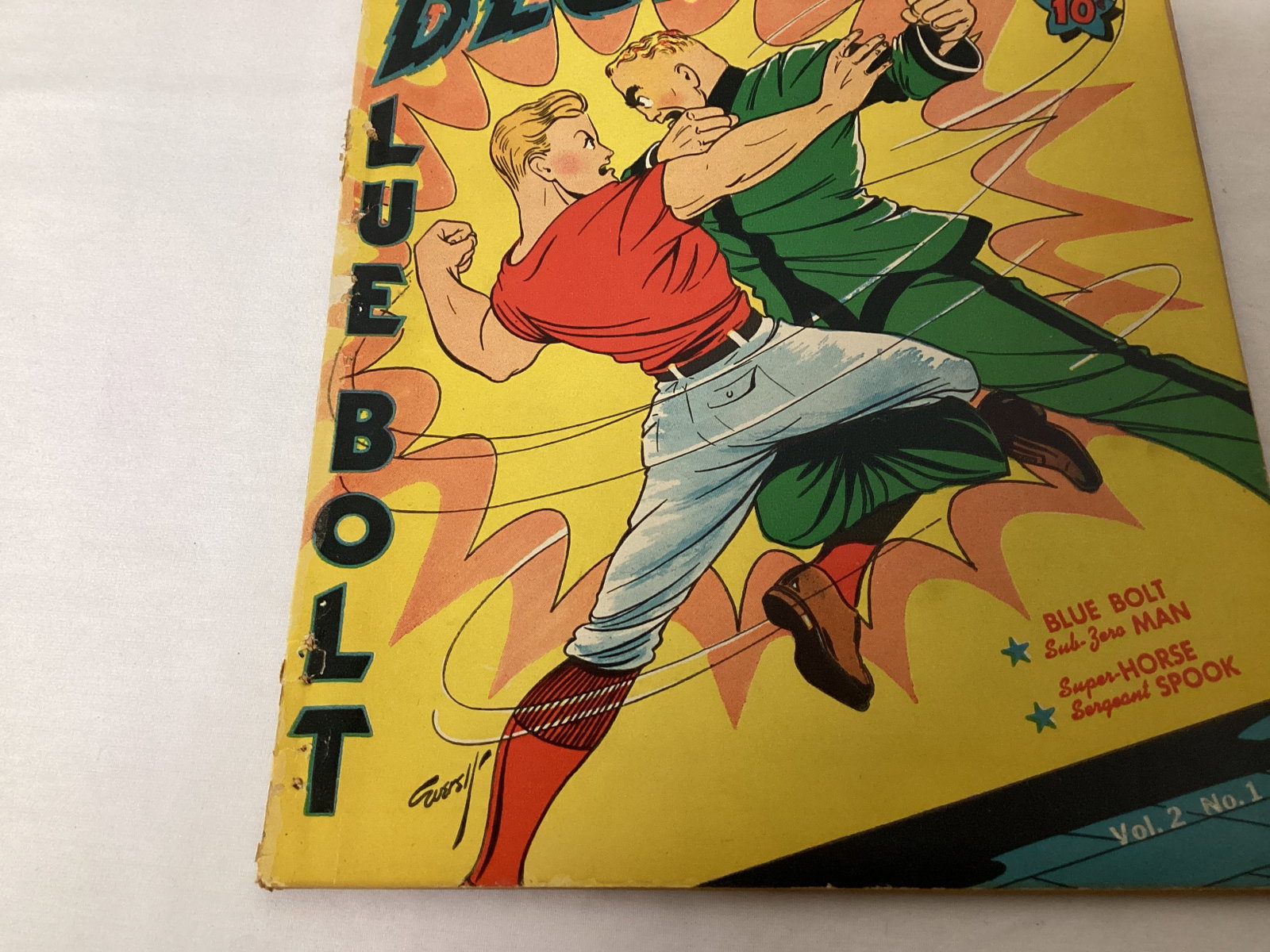 Blue Bolt Vol. 2 Issue 1 Dick Cole Comic Book - 4