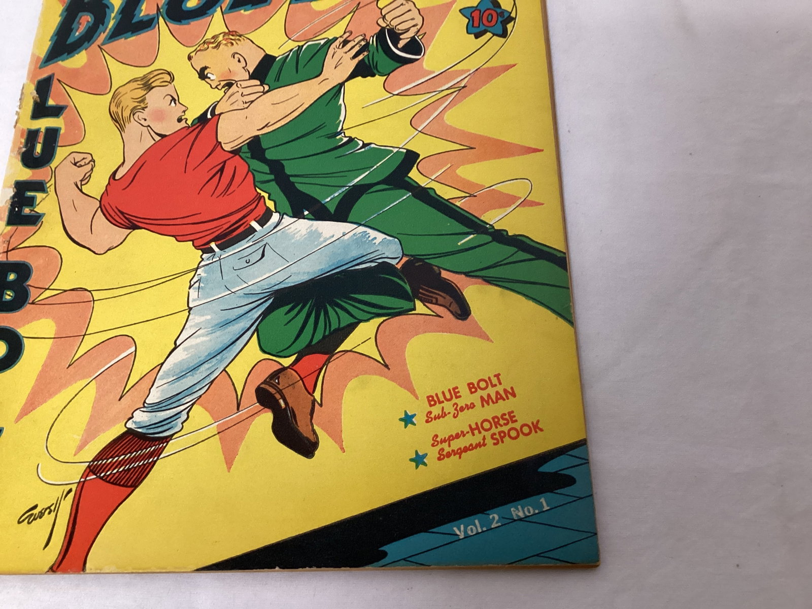 Blue Bolt Vol. 2 Issue 1 Dick Cole Comic Book - 5
