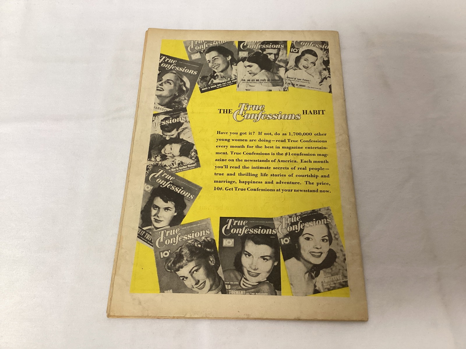 Romantic Secrets 30 Fawcett Comic Book - 8