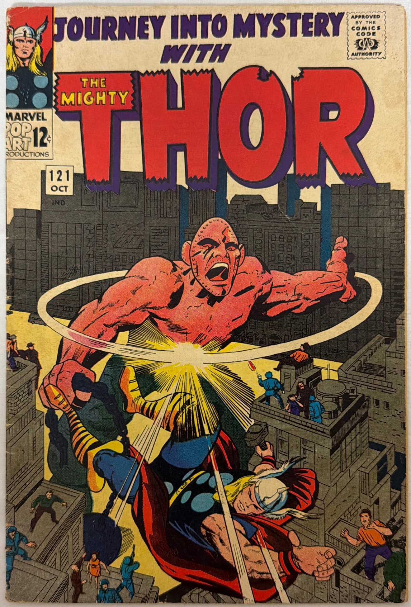 Journey Into Mystery 121 Marvel Comic Book (1 of 8)