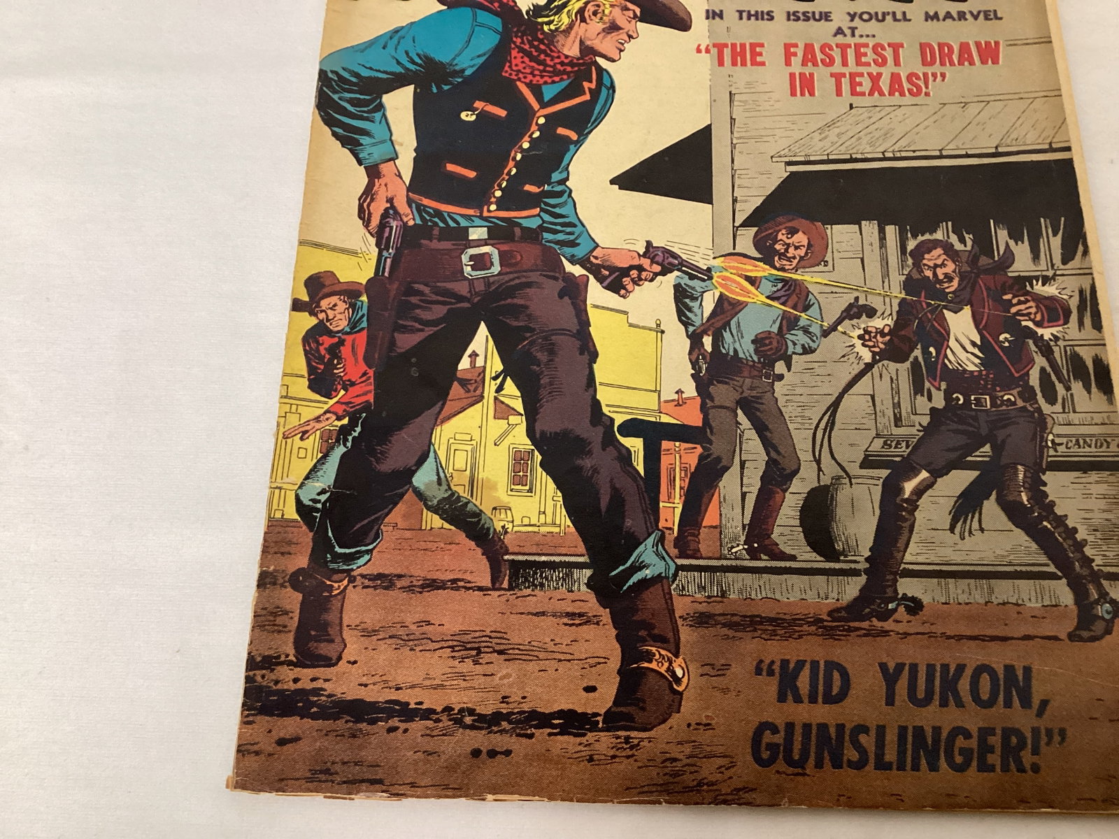 Six Gun Western 1 Atlas Comic Book - 4