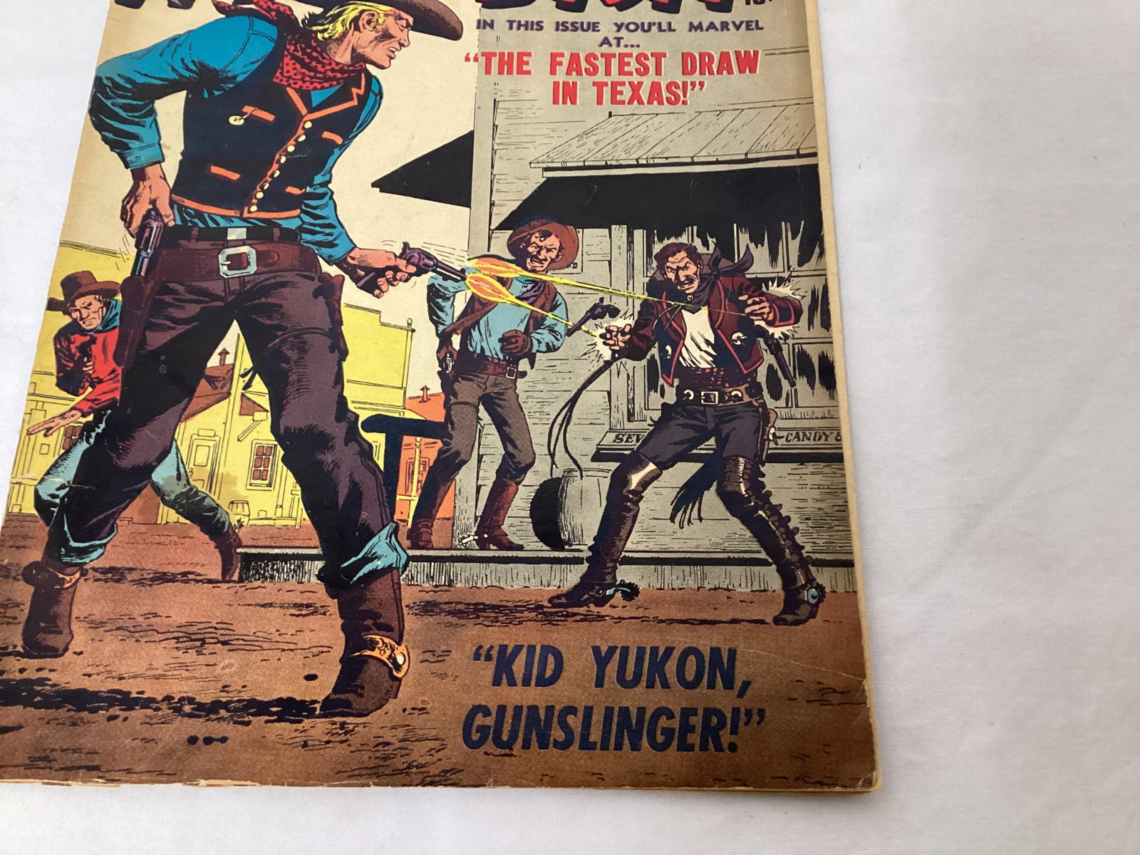 Six Gun Western 1 Atlas Comic Book - 5