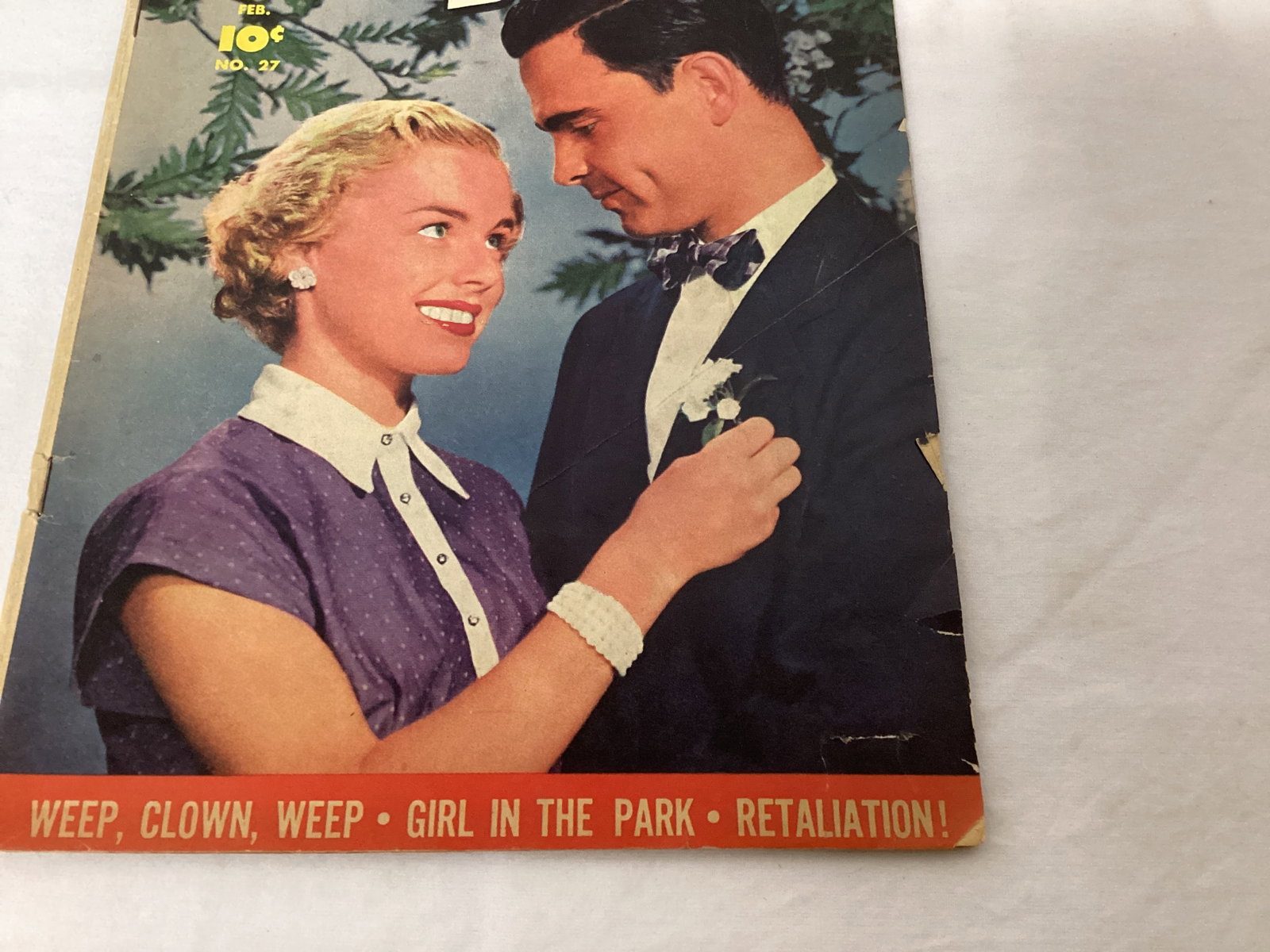 Romantic Secrets 27 Fawcett Comic Book - 5