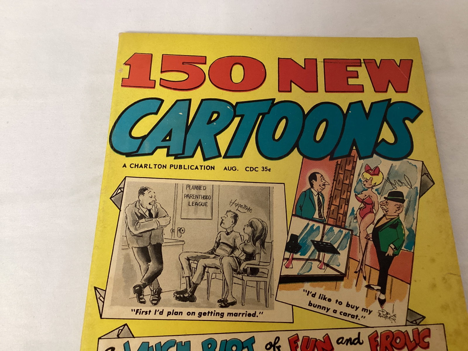 150 New Cartoons 23 Charlton Comic Book - 2