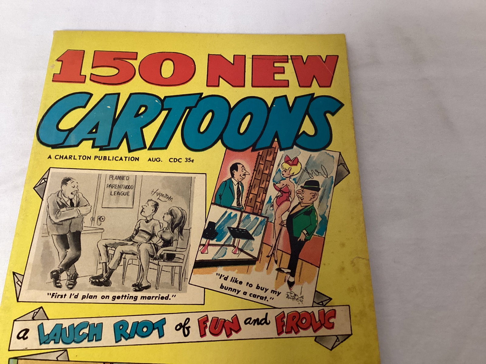 150 New Cartoons 23 Charlton Comic Book - 3