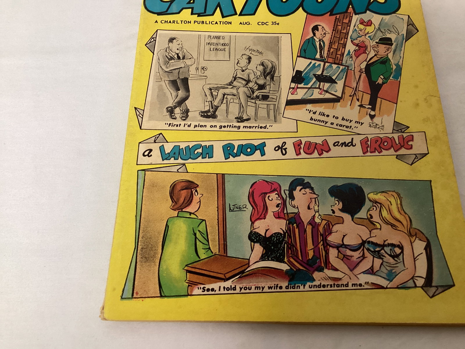 150 New Cartoons 23 Charlton Comic Book - 4