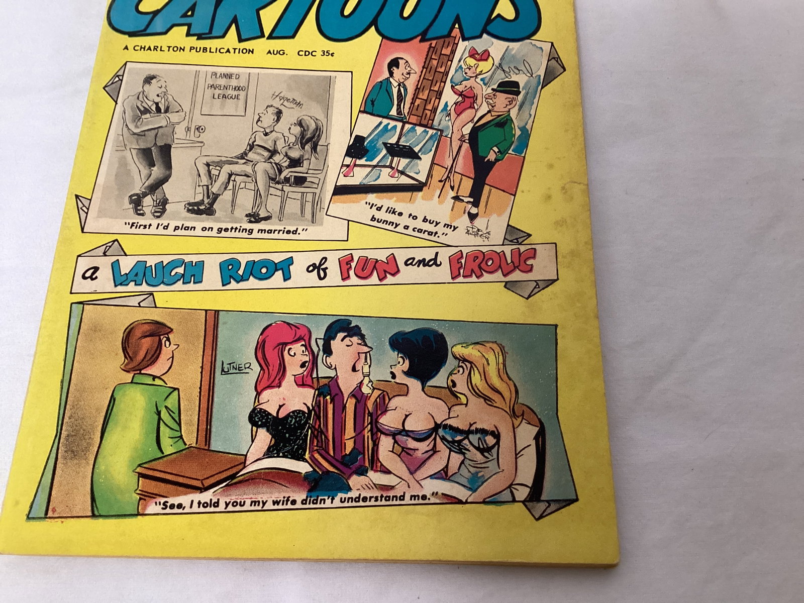 150 New Cartoons 23 Charlton Comic Book - 5