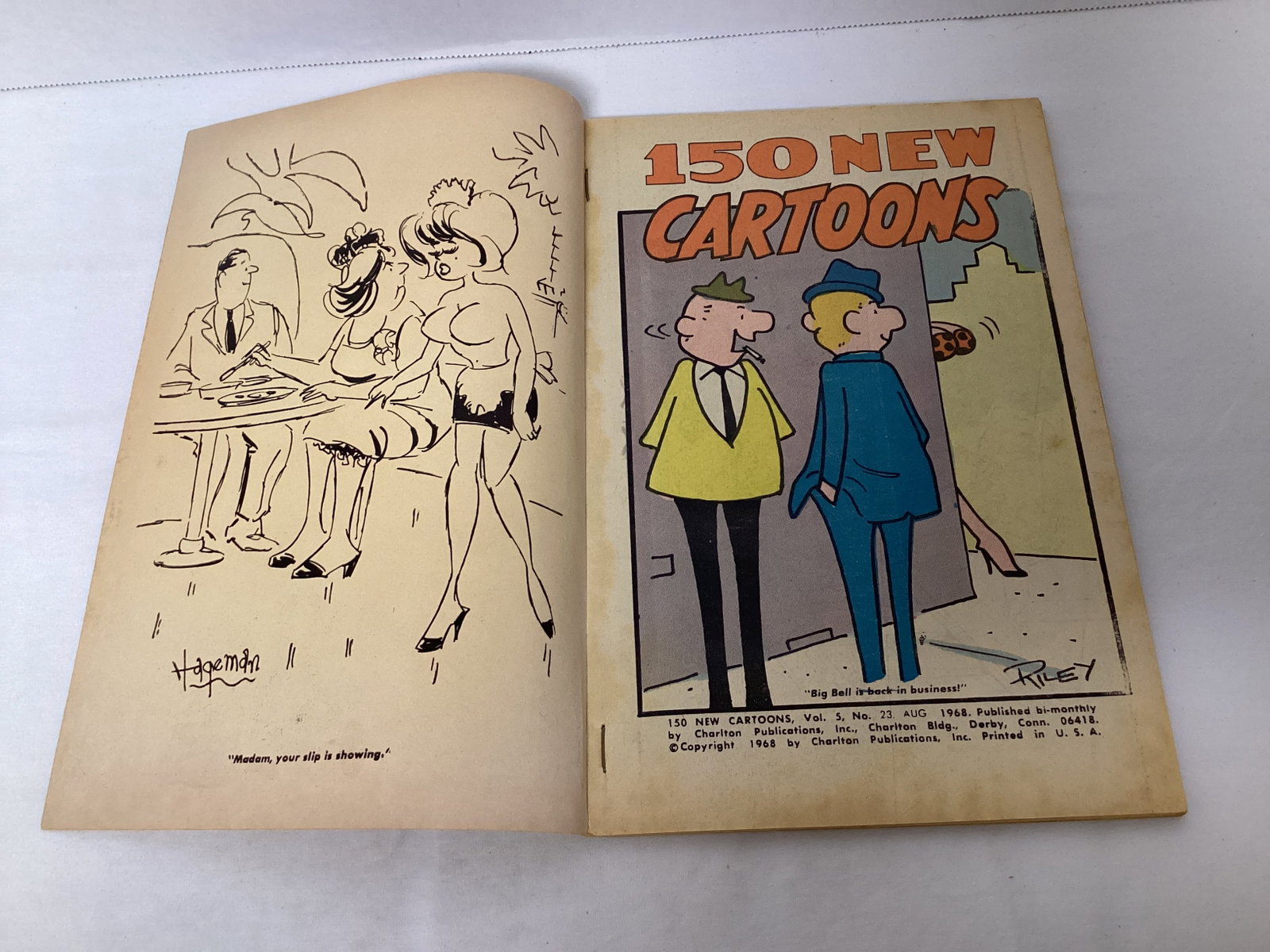 150 New Cartoons 23 Charlton Comic Book - 6
