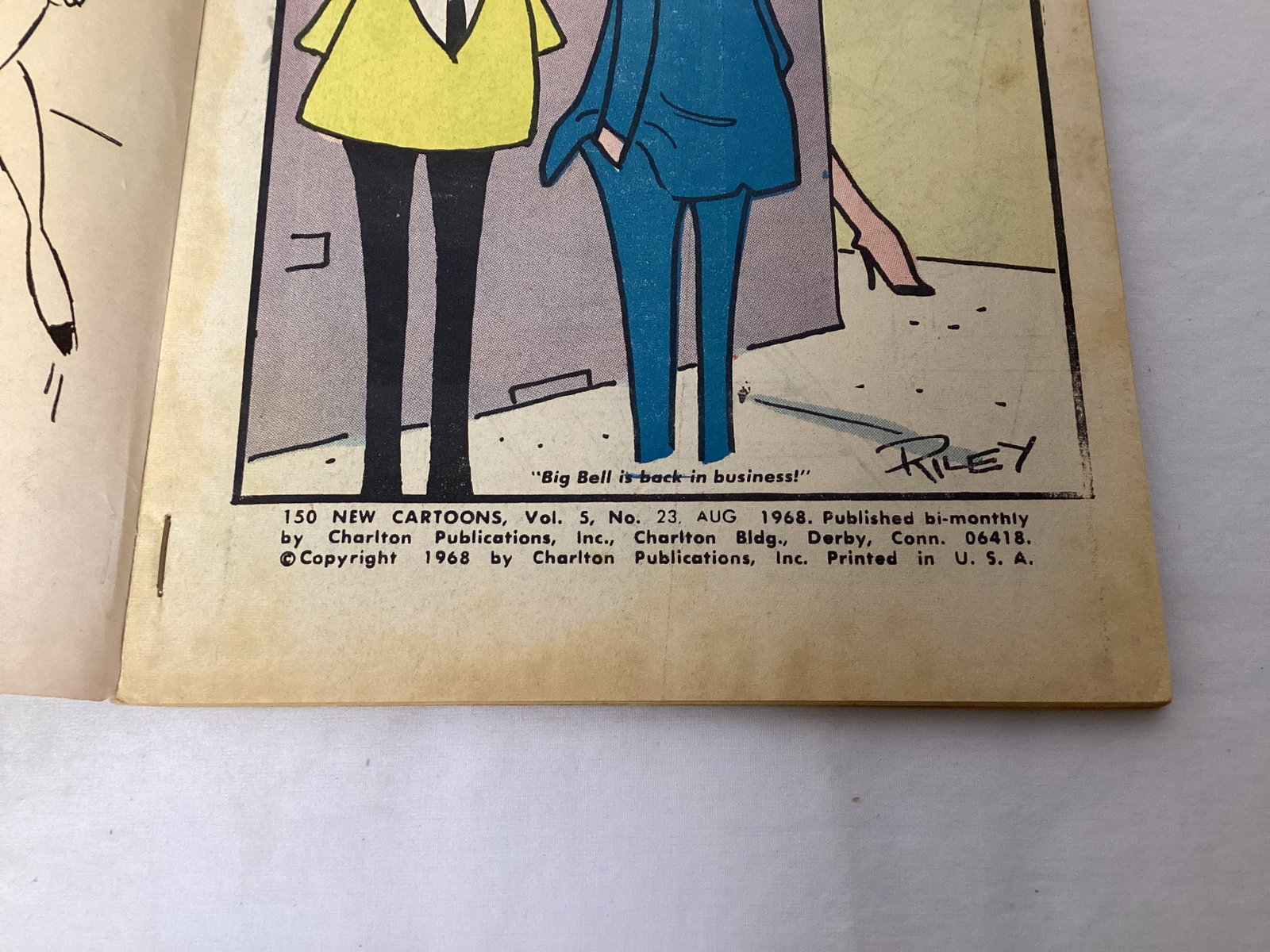 150 New Cartoons 23 Charlton Comic Book - 7