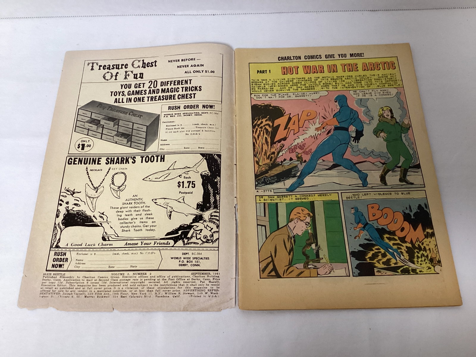Blue Beetle Vol. 2 Issue 2 Charlton Comic Book - 6