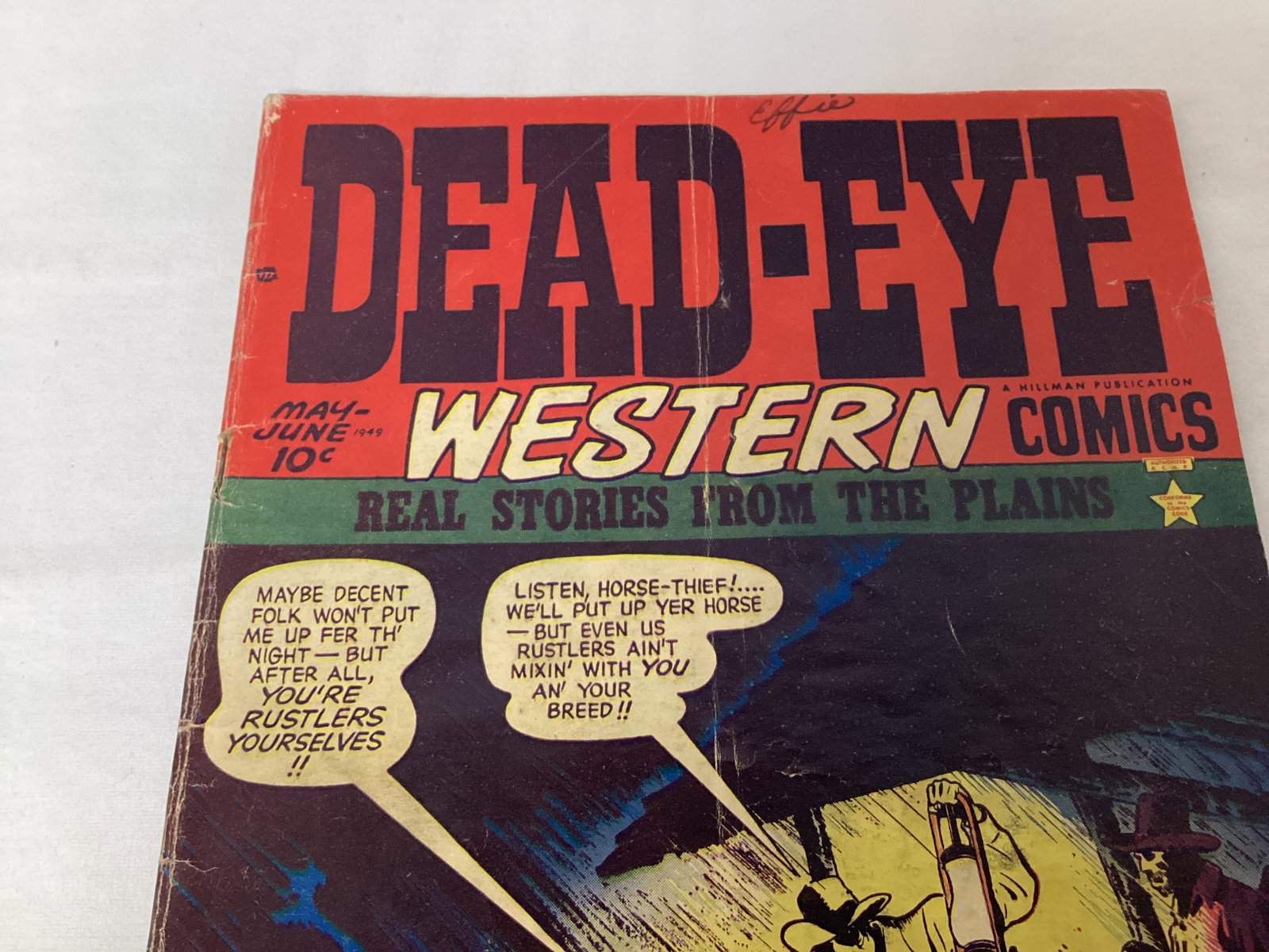 Dead-Eye Western Comics 4 Hillman Comic Book - 2