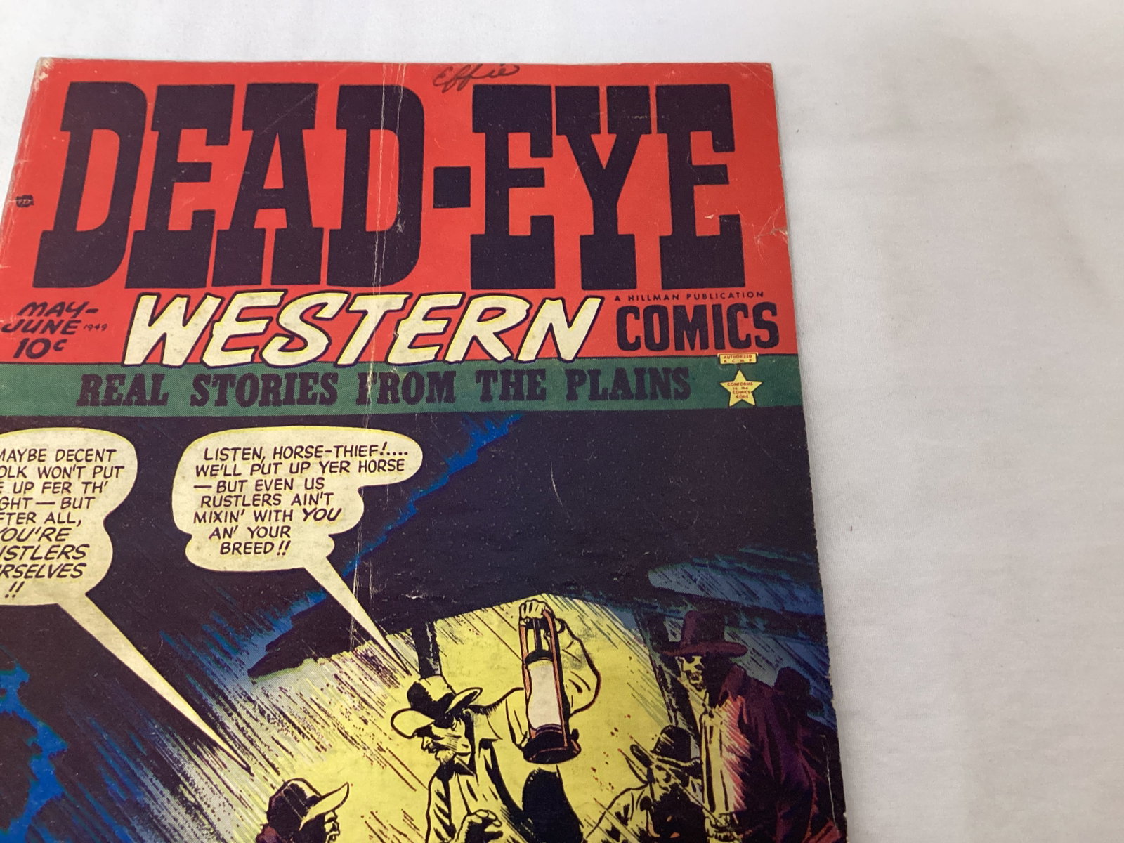 Dead-Eye Western Comics 4 Hillman Comic Book - 3