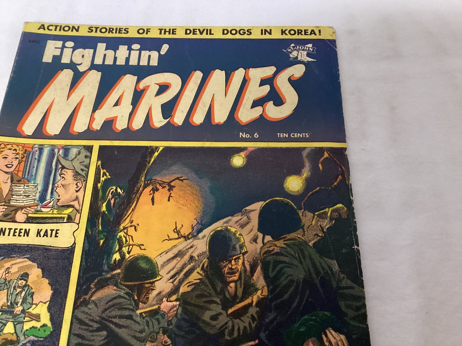 Fightin' Marines 6 St. Johns Comic Book - 3